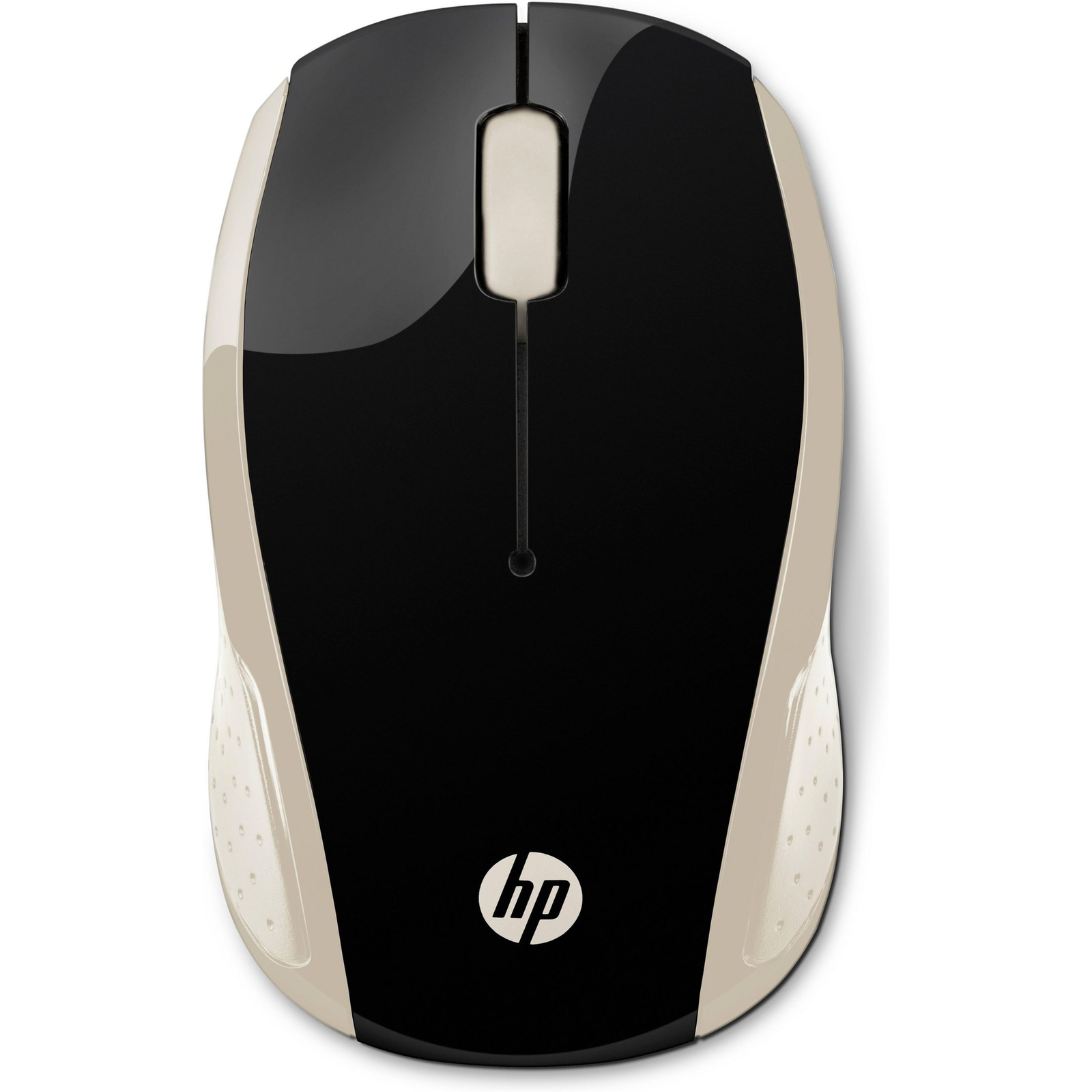HPI Wireless Mouse 200 Silk gold Wireless Black And gold 2HU83AA