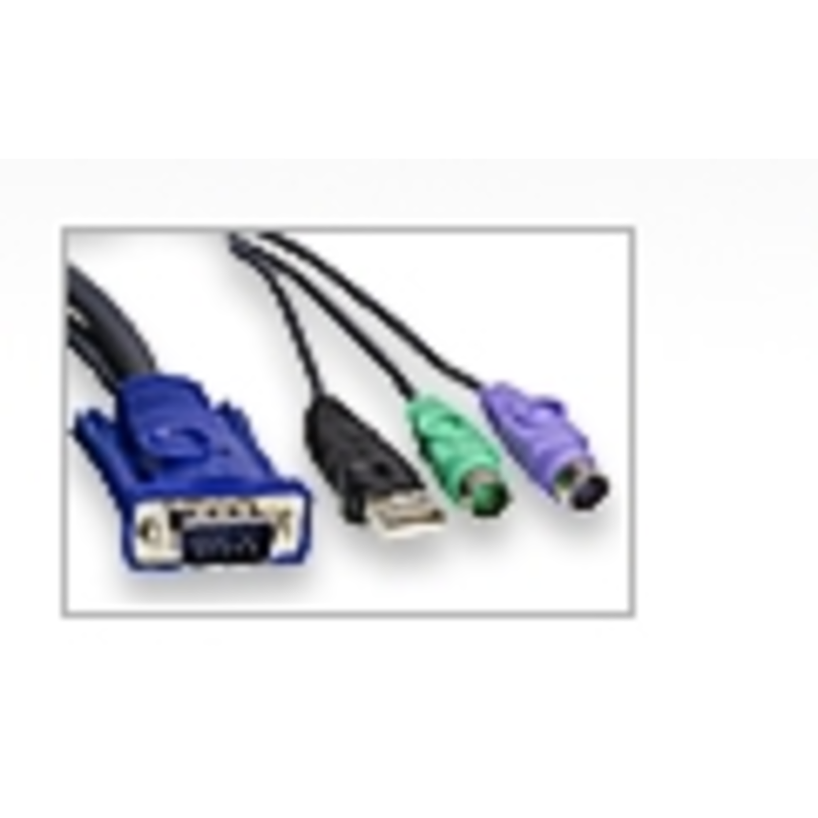 ATEN 2L-5303UP PS/2 VGA Connection Cable Black 3 M