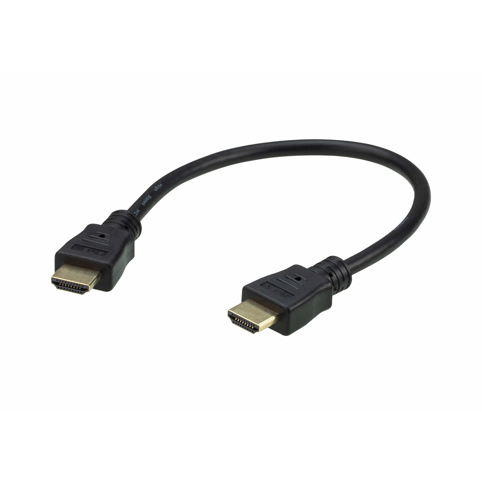 ATEN HDMI Connection Cable HDMI-A Plug 0.30 M Black 2L-7DA3H 4K UHD HDMI Cable