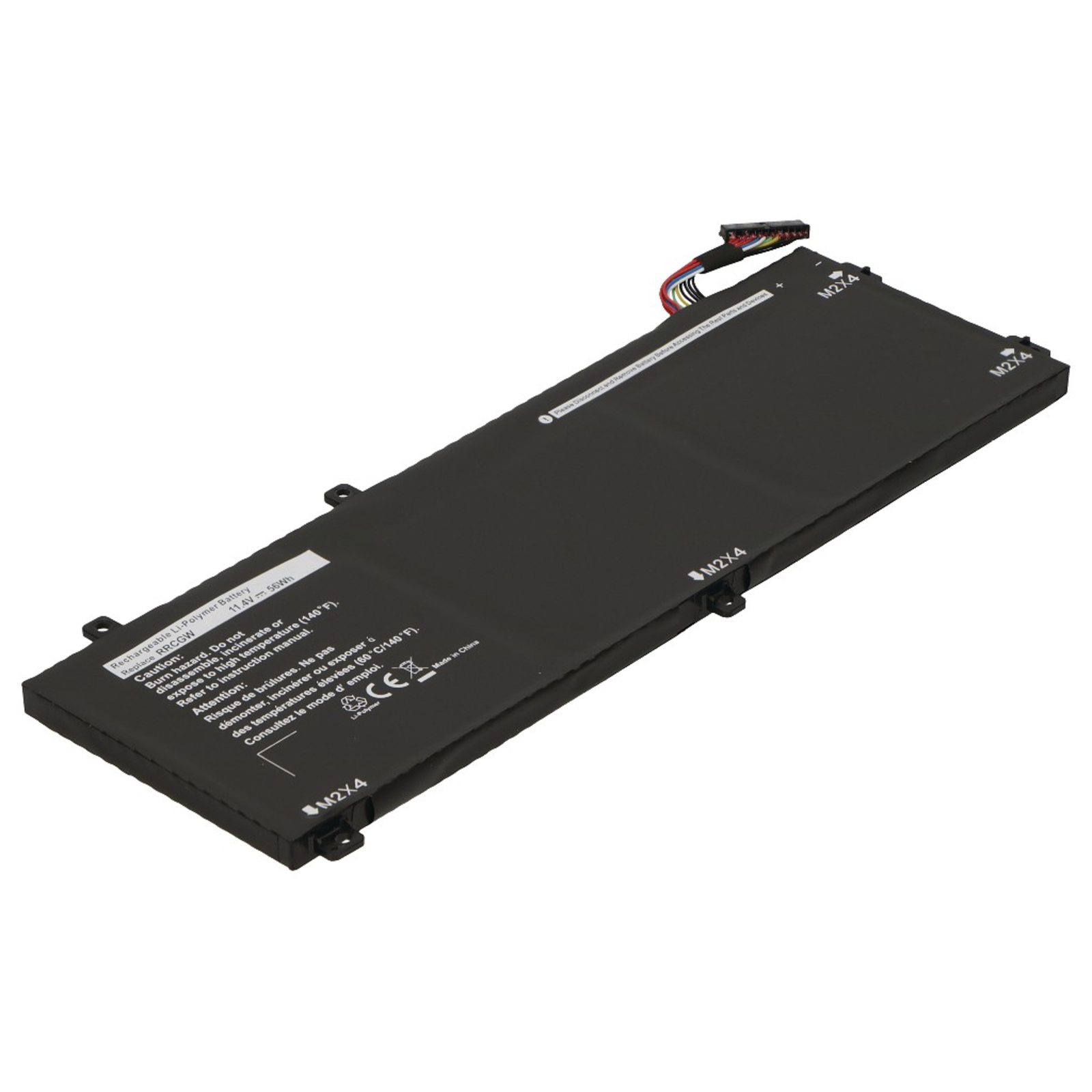 2-POWER Main Battery Pack 11.4V 4870mAh Dell Precision 5510