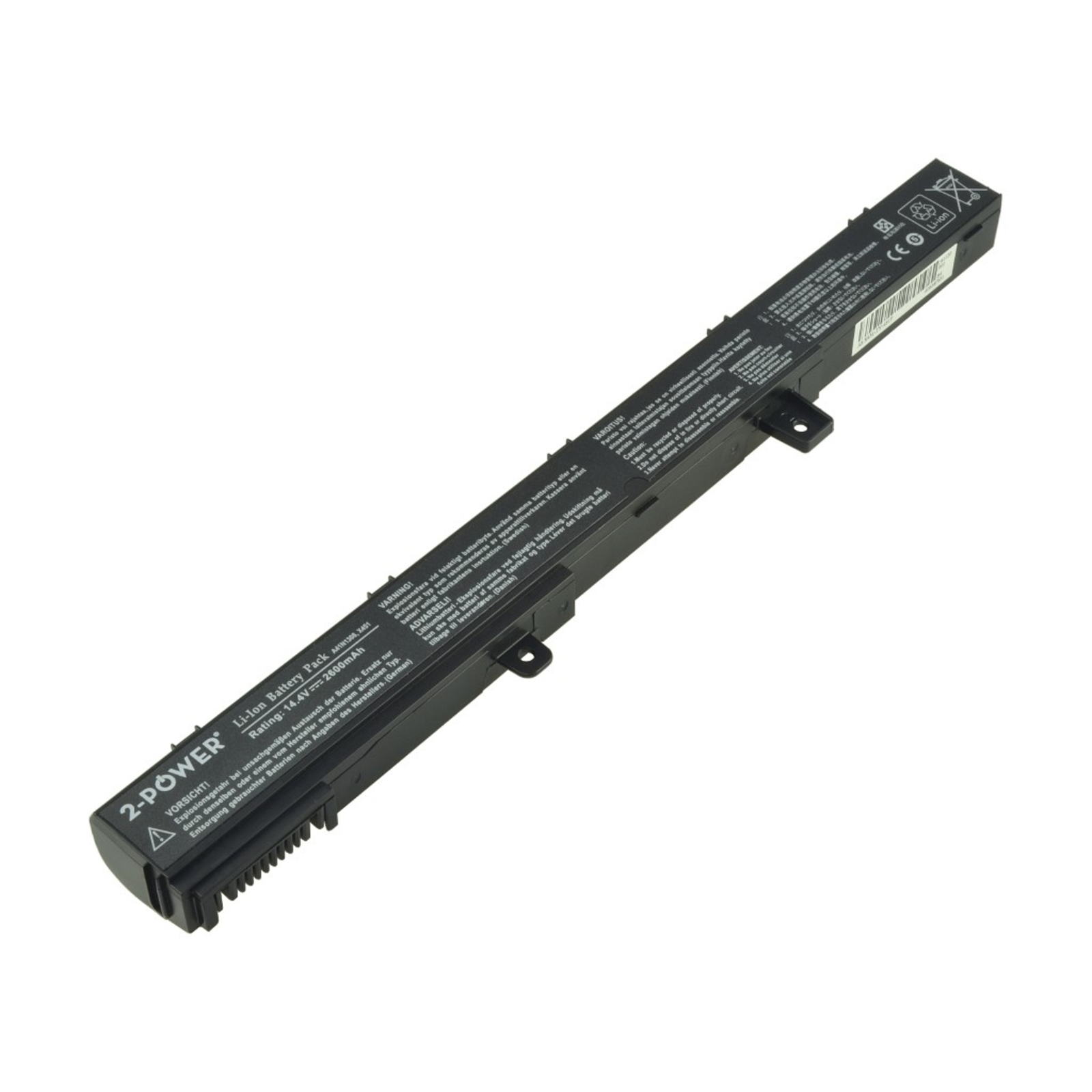 2-POWER Main Battery Pack 14.4V 2600mAh Asus X451 X551