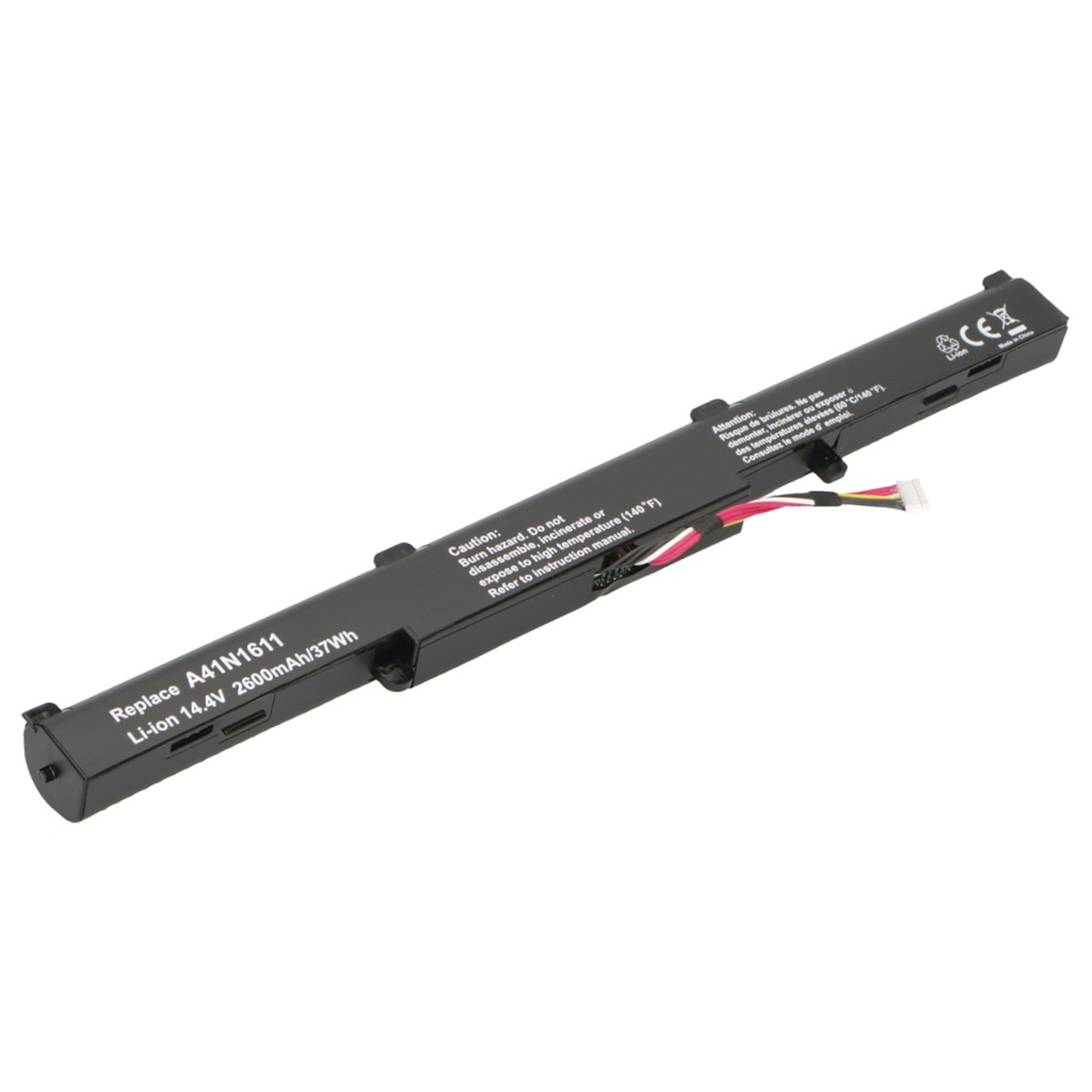 2-POWER Main Battery Pack 14.4V 2600mAh Asus GL553VD