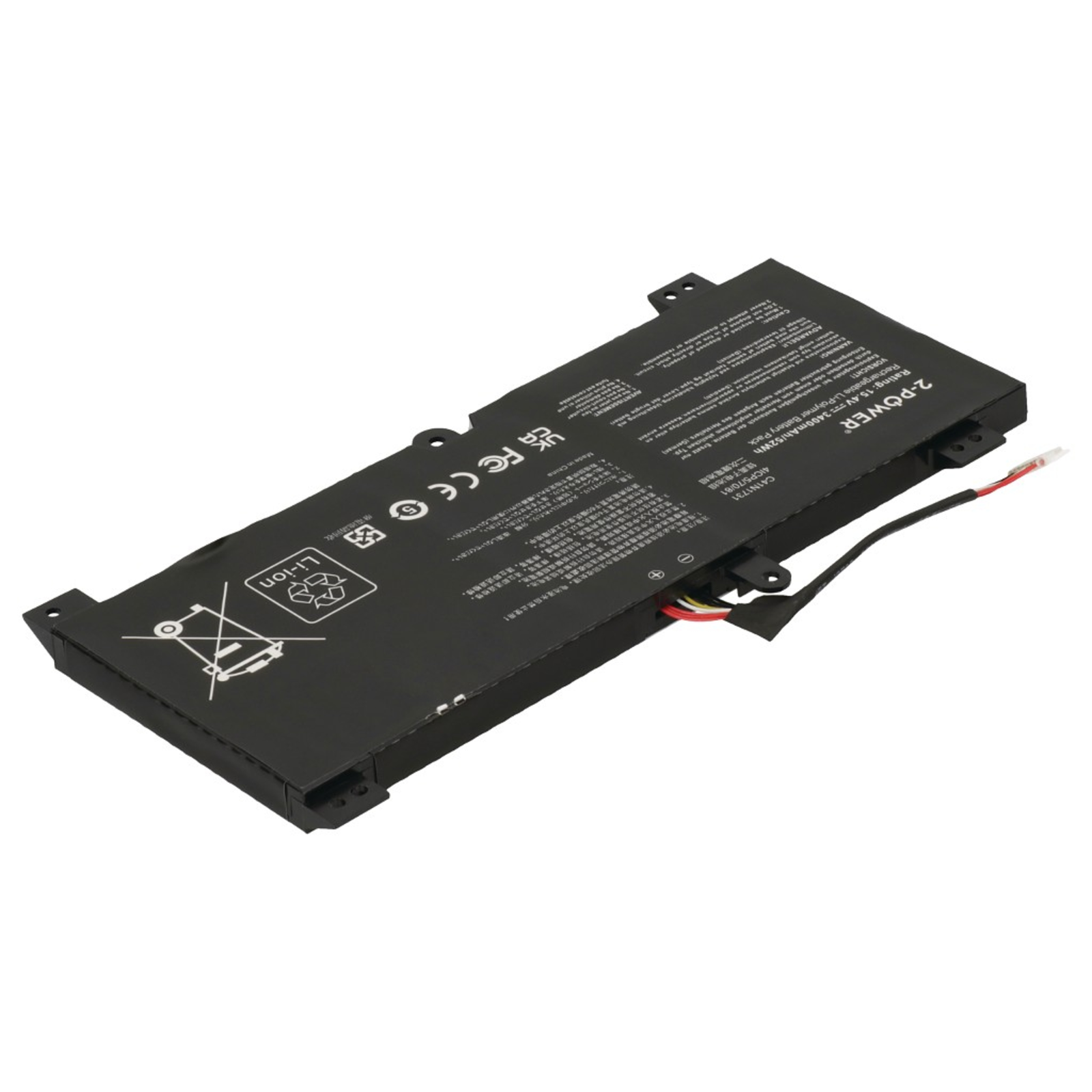 2-POWER Main Battery Pack 15.4V 3400mAh Asus GL504