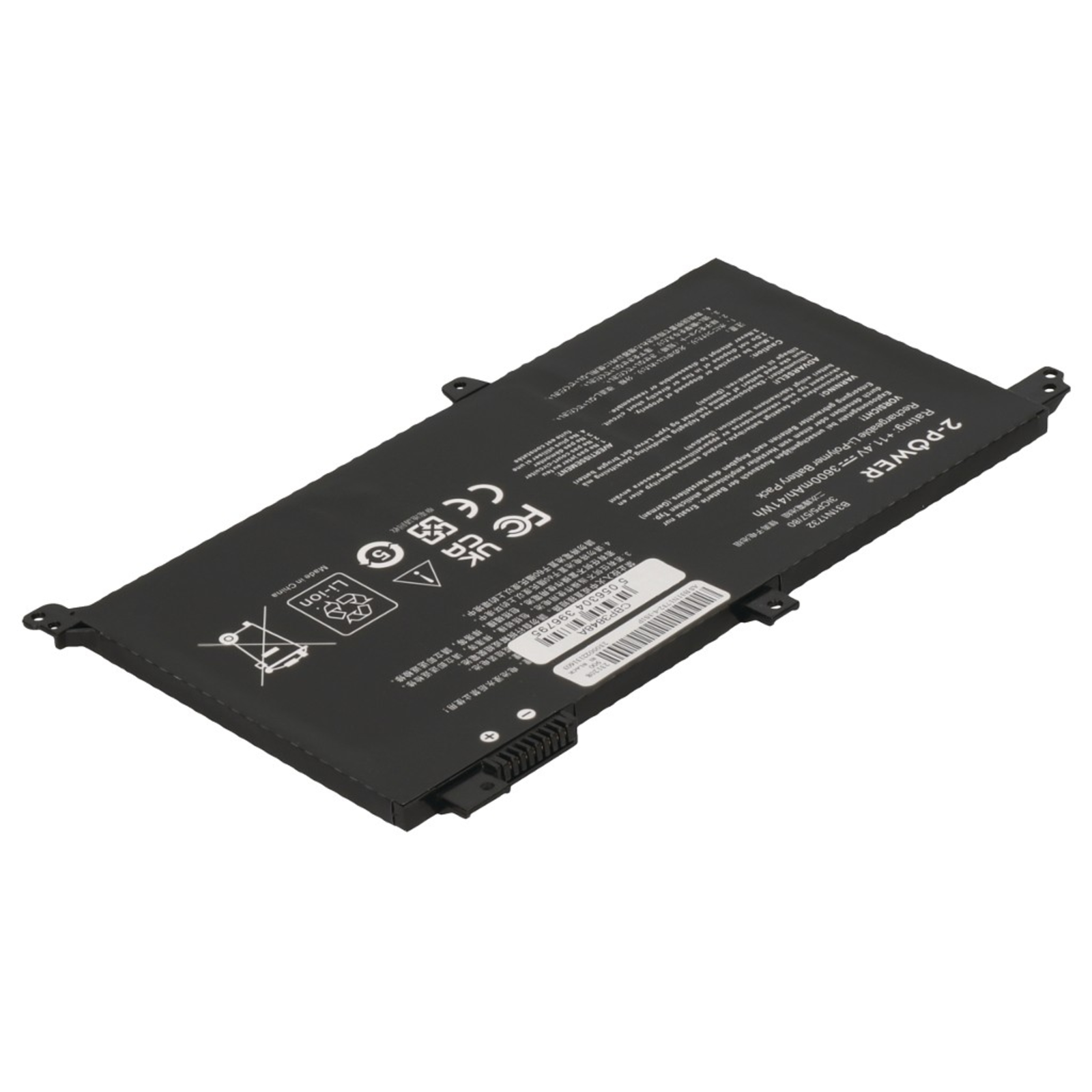 2-POWER Main Battery Pack 11.4V 3600mAh Asus VivoBook S430