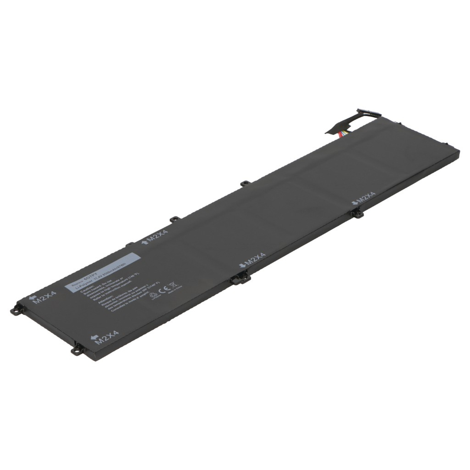2-POWER Main Battery Pack 11.55V 6000mAh Dell XPS 15 7590