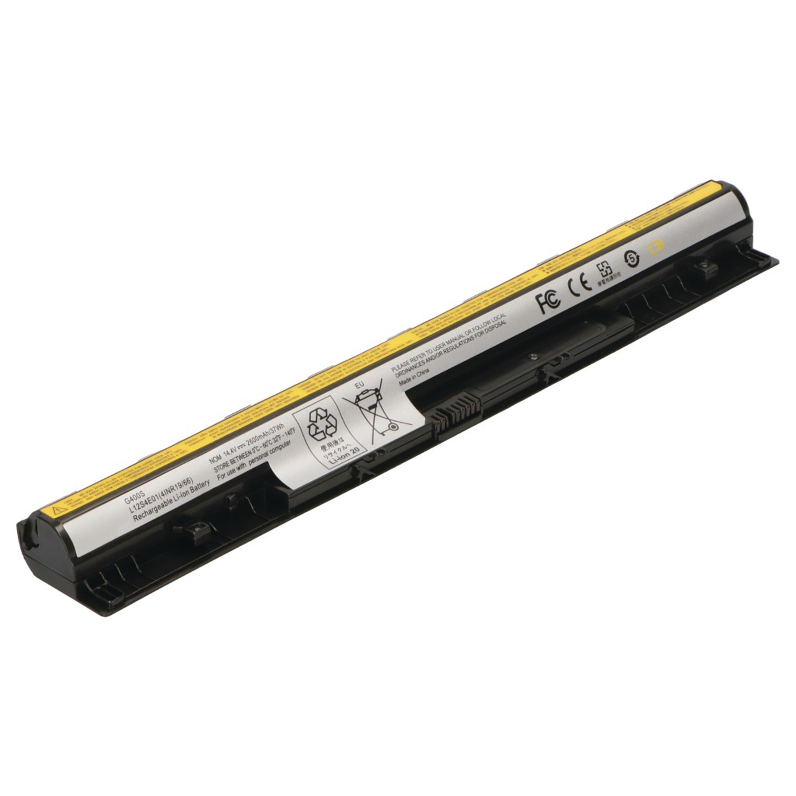 2-POWER Main Battery Pack 14.4V 2600mAh Lenovo IdeaPad Z710