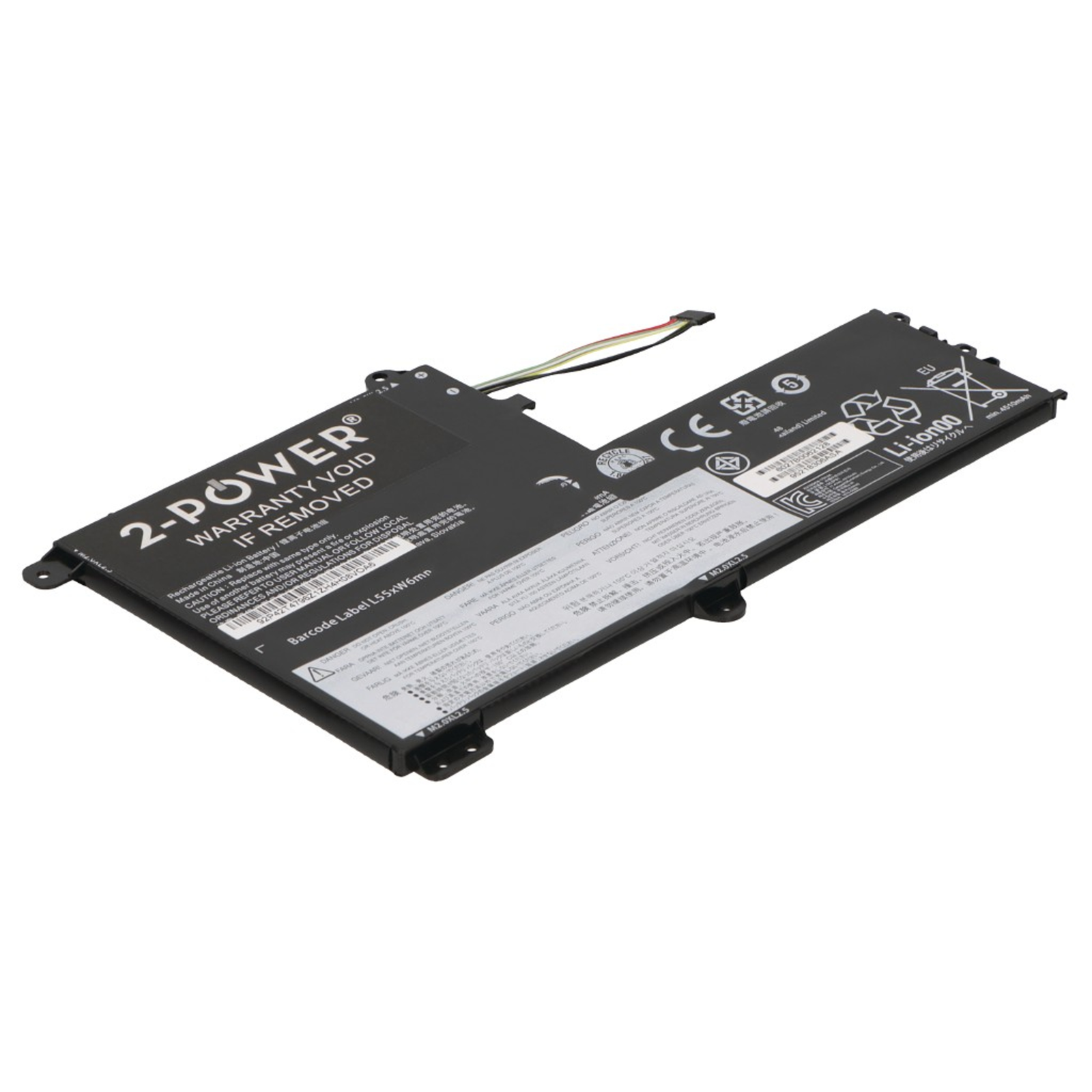 2-POWER Main Battery Pack 11.4V 4100mAh Lenovo IdeaPad 330S-14IKB 81F4