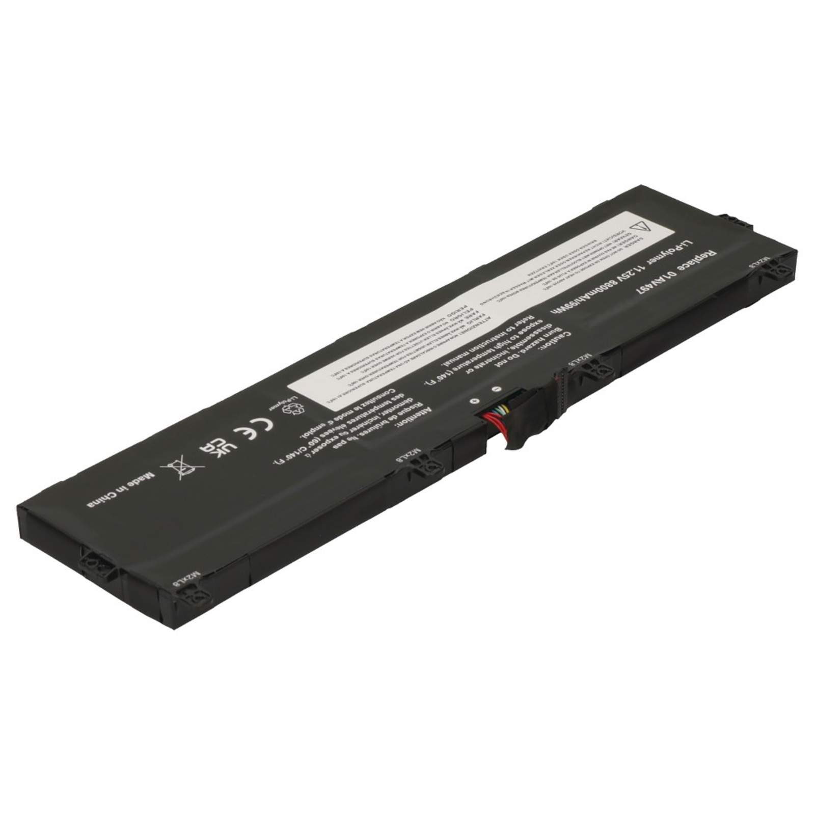 2-POWER Main Battery Pack 11.55V 9300mAh Lenovo ThinkPad P72 20MB