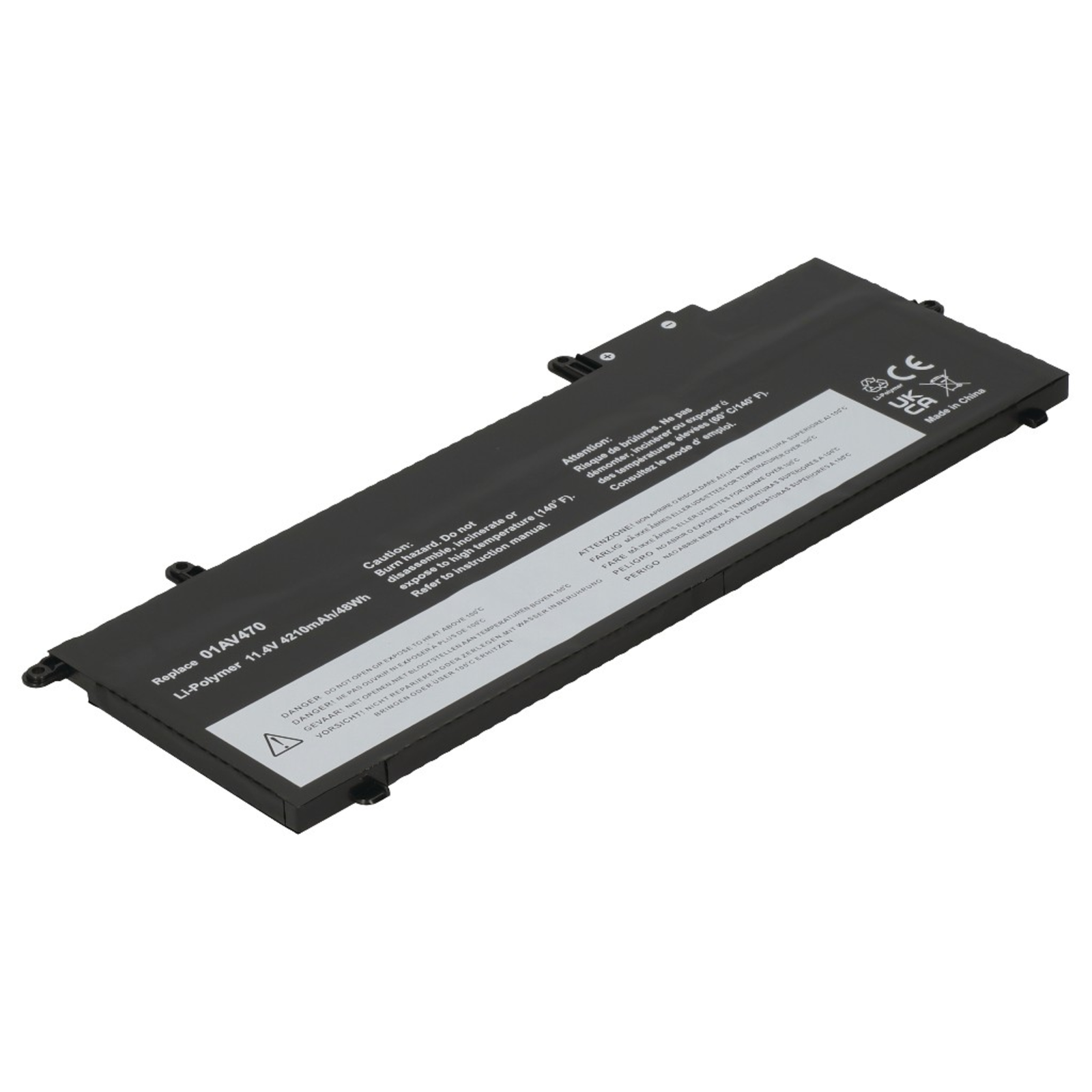 2-POWER Main Battery Pack 11.4V 4210mAh Lenovo ThinkPad X280 20KF/20KE