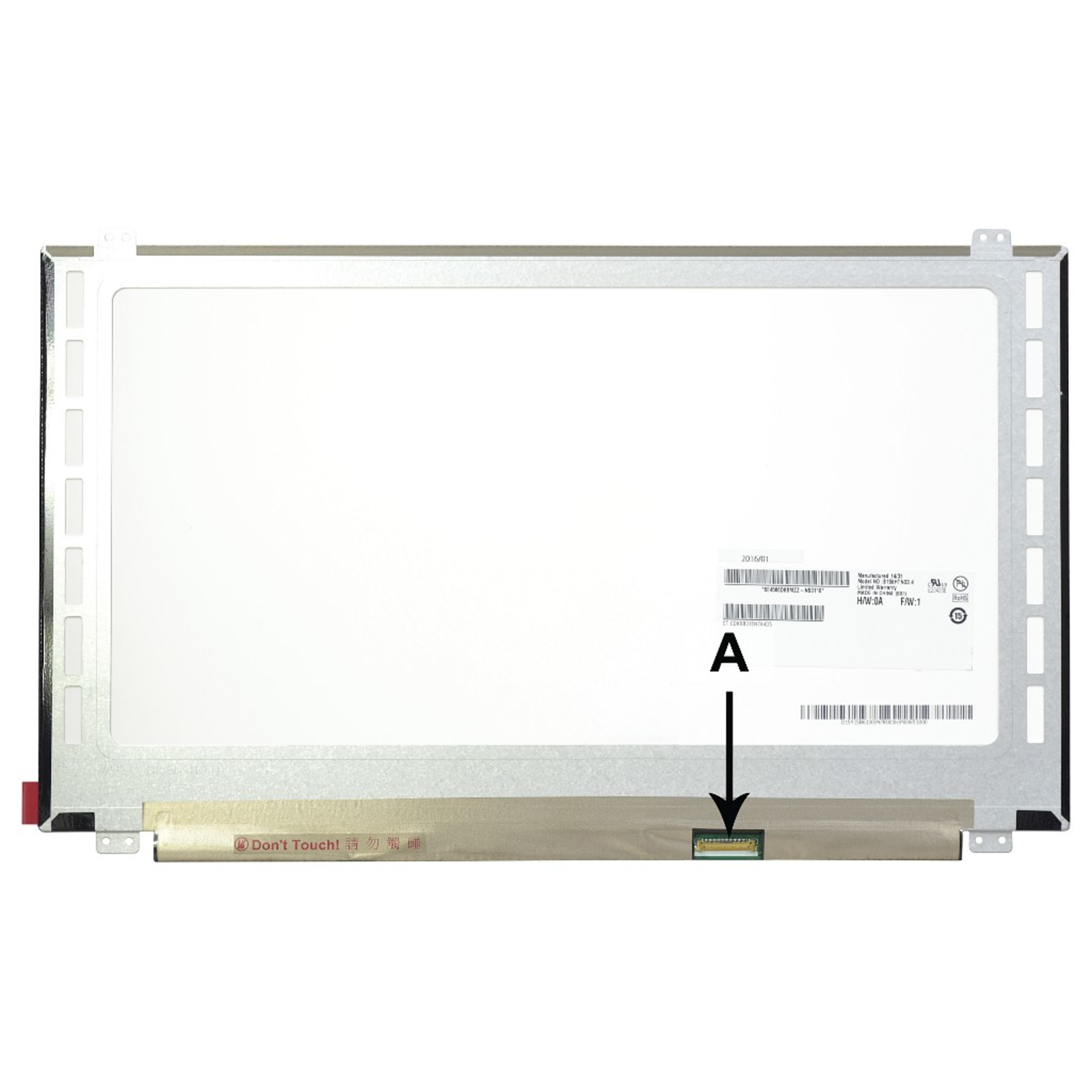 2-POWER 15.6 1920x1080 Full HD LED mattee TN HP Elitebook 850 G2