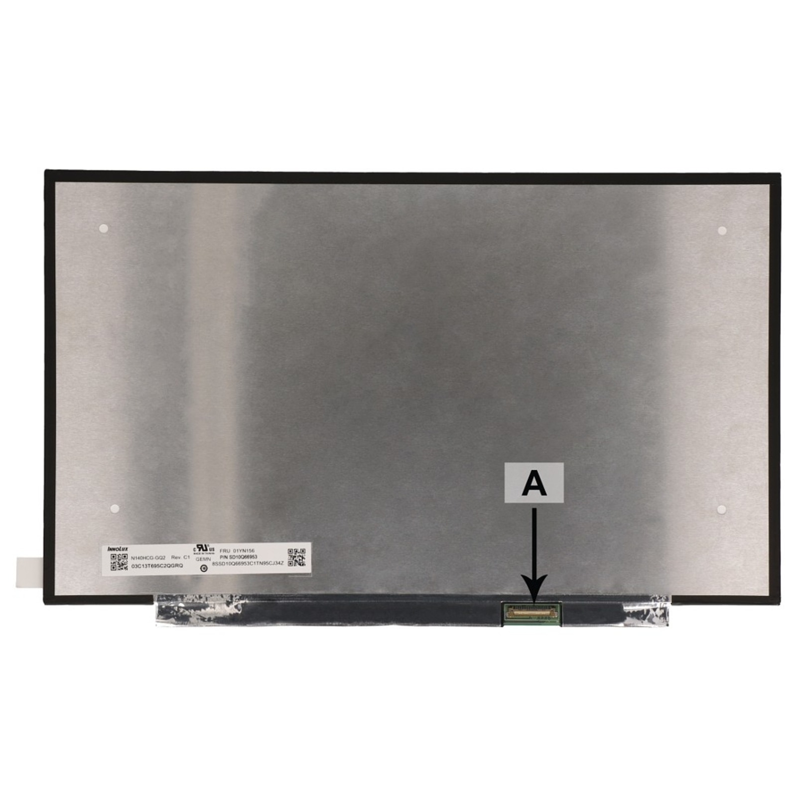 2-POWER 14 1920x1080 FHD LED 30 Pin IPS mattee