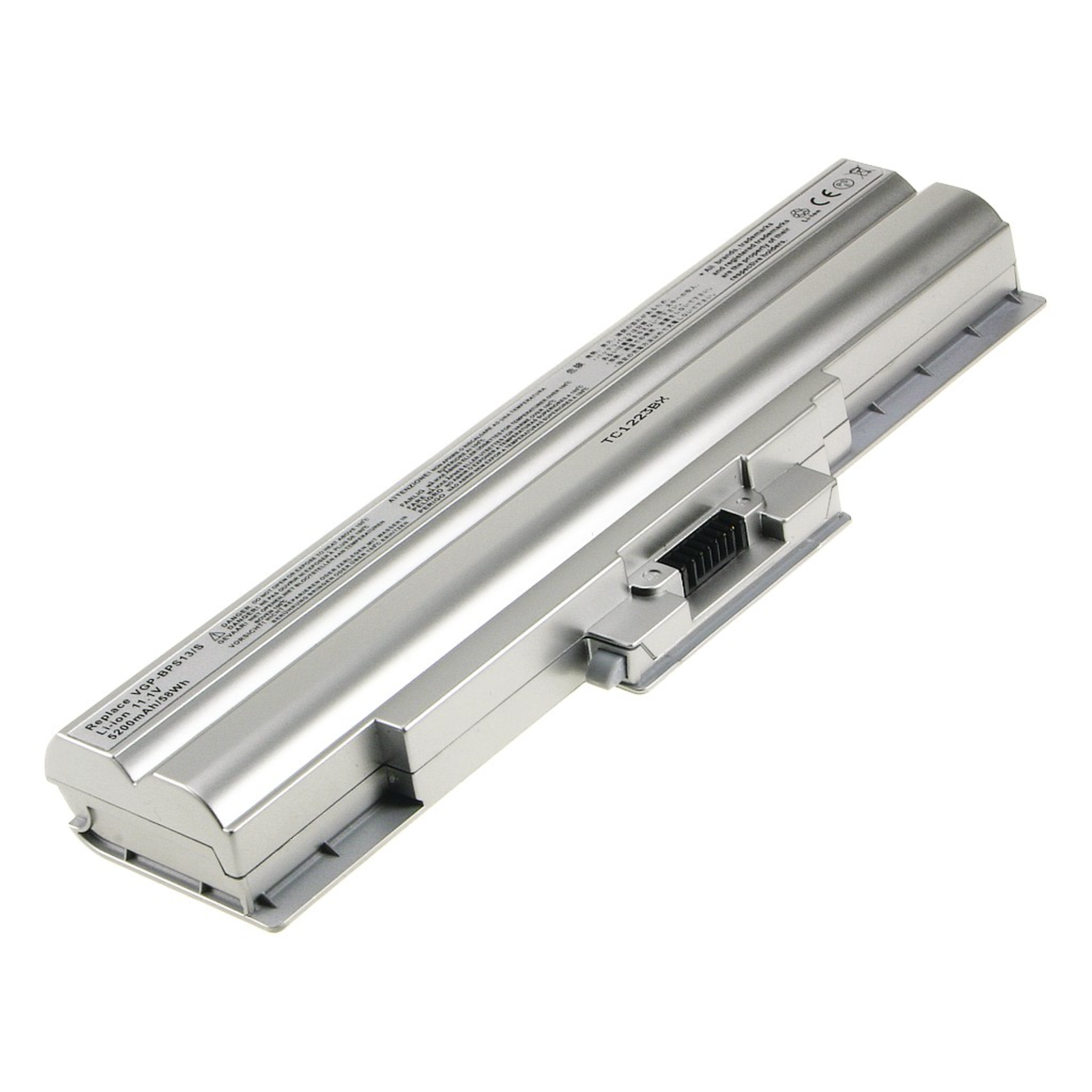 2-POWER Main Battery Pack 11.1V 4400mAh Sony Vaio VGN-CS11 (Silver)
