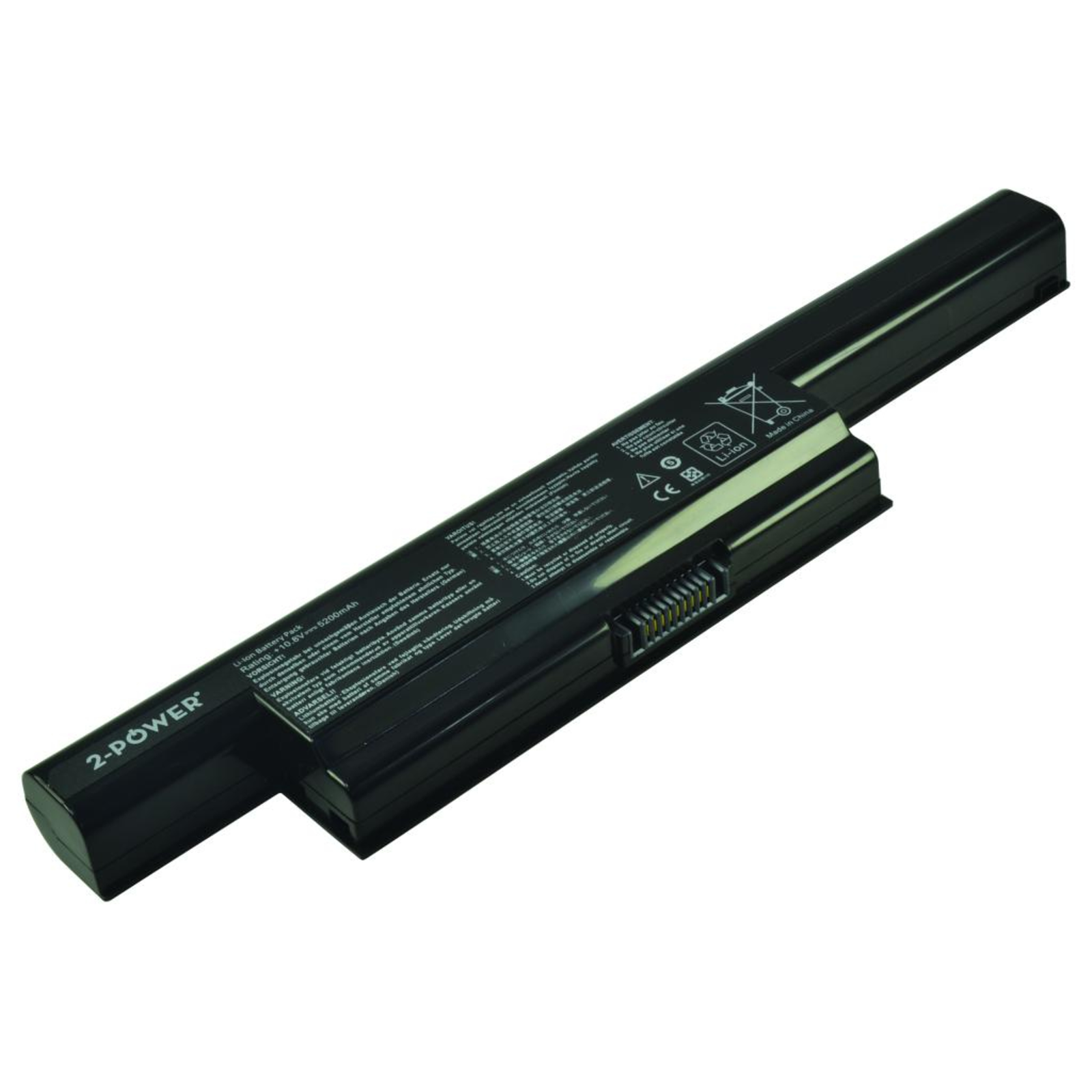 2-POWER Main Battery Pack 10.8V 5200mAh Asus A93