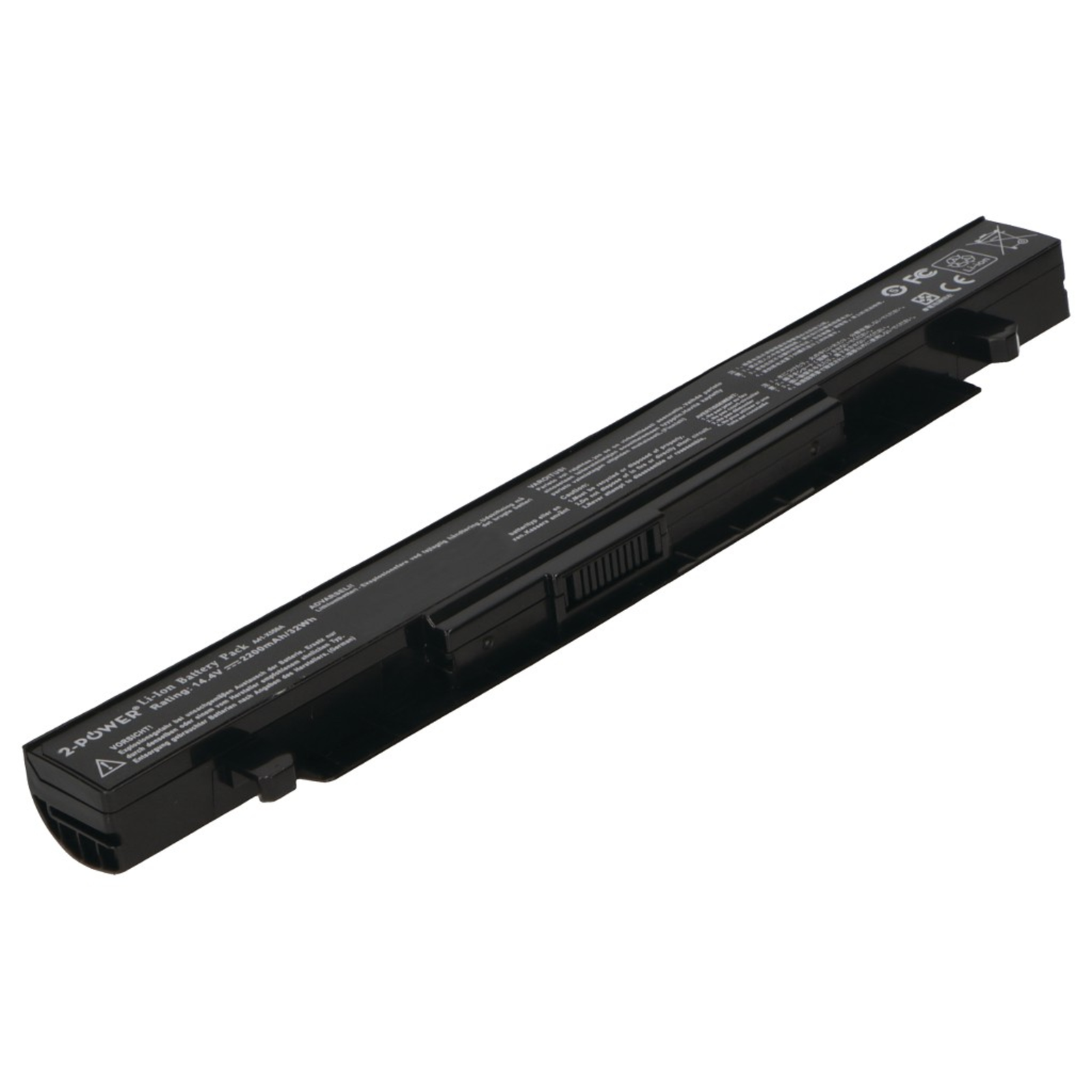 2-POWER Main Battery Pack 14.8V 2200mAh Asus A450 A550 F450 F550 K450 P450