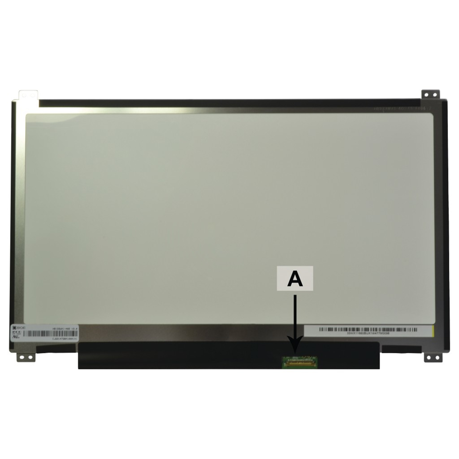 2-POWER 13.3 1366x768 WXGA HD LED mattee EDP
