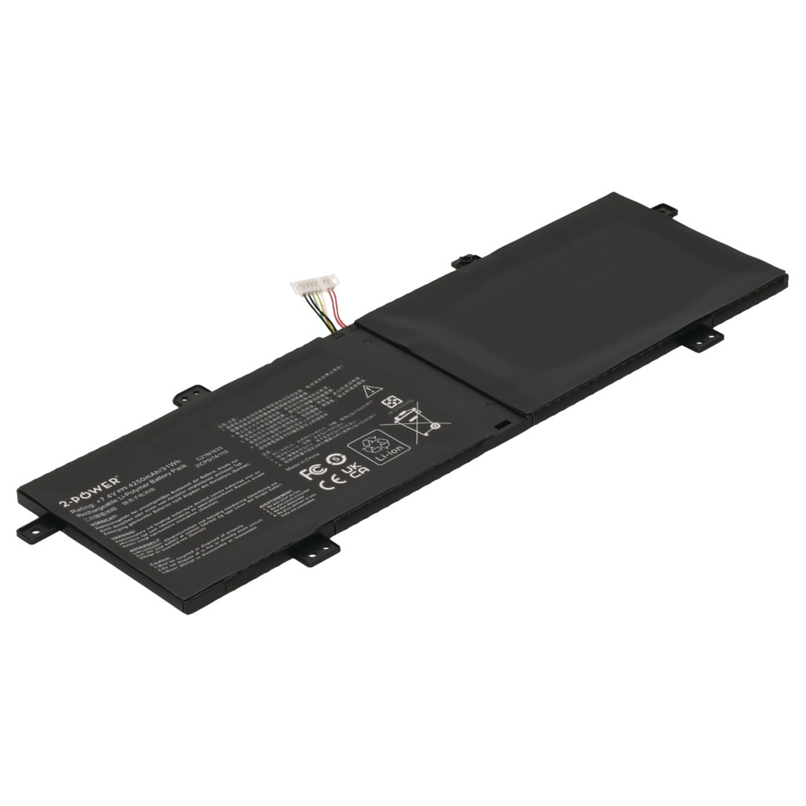 2-POWER Main Battery Pack 7.4V 4250mAh Asus ZenBook 14 UX431DA