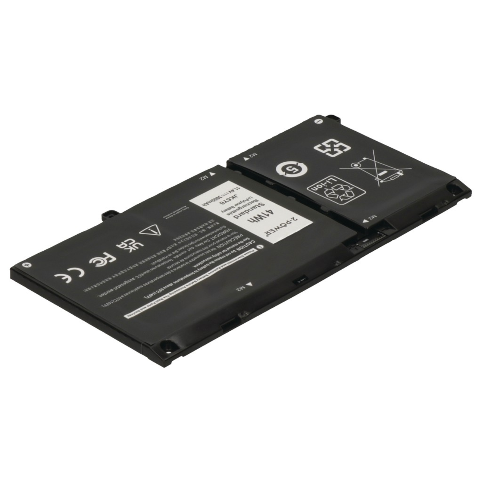 2-POWER Main Battery Pack 11.4V 3600mAh Dell Vostro 5502