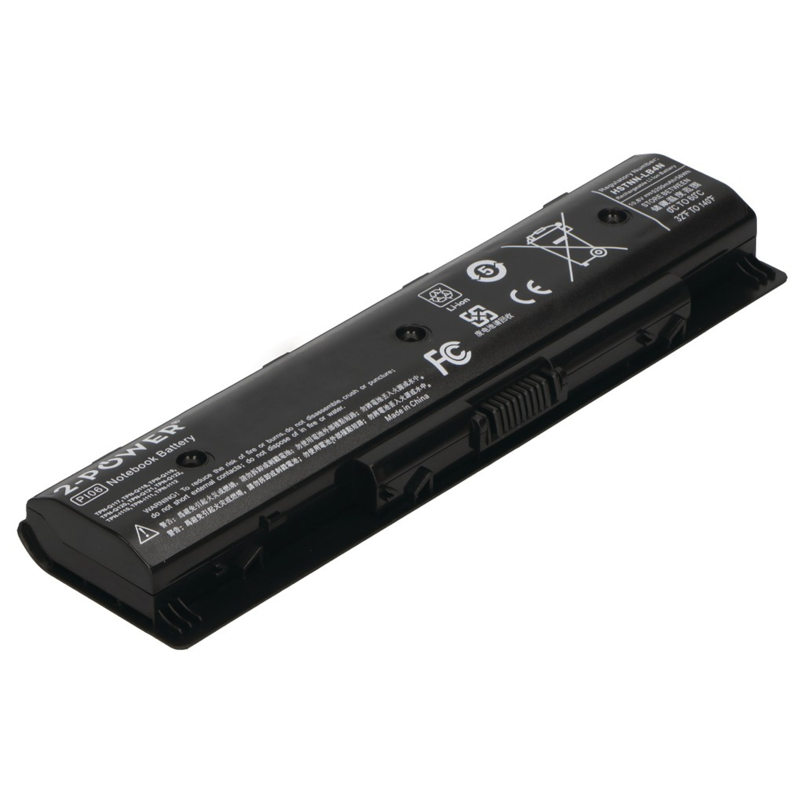 2-POWER Main Battery Pack 10.8V 5200mAh HP Pavilion 15-E013NR