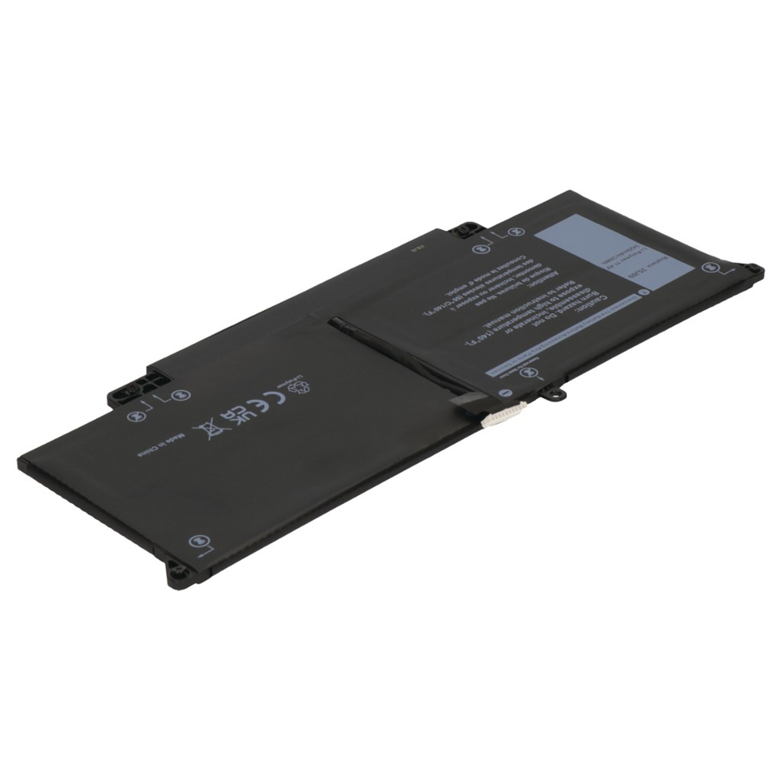 2-POWER Main Battery Pack 11.4V 3420mAh Dell Latitude 7310 7410