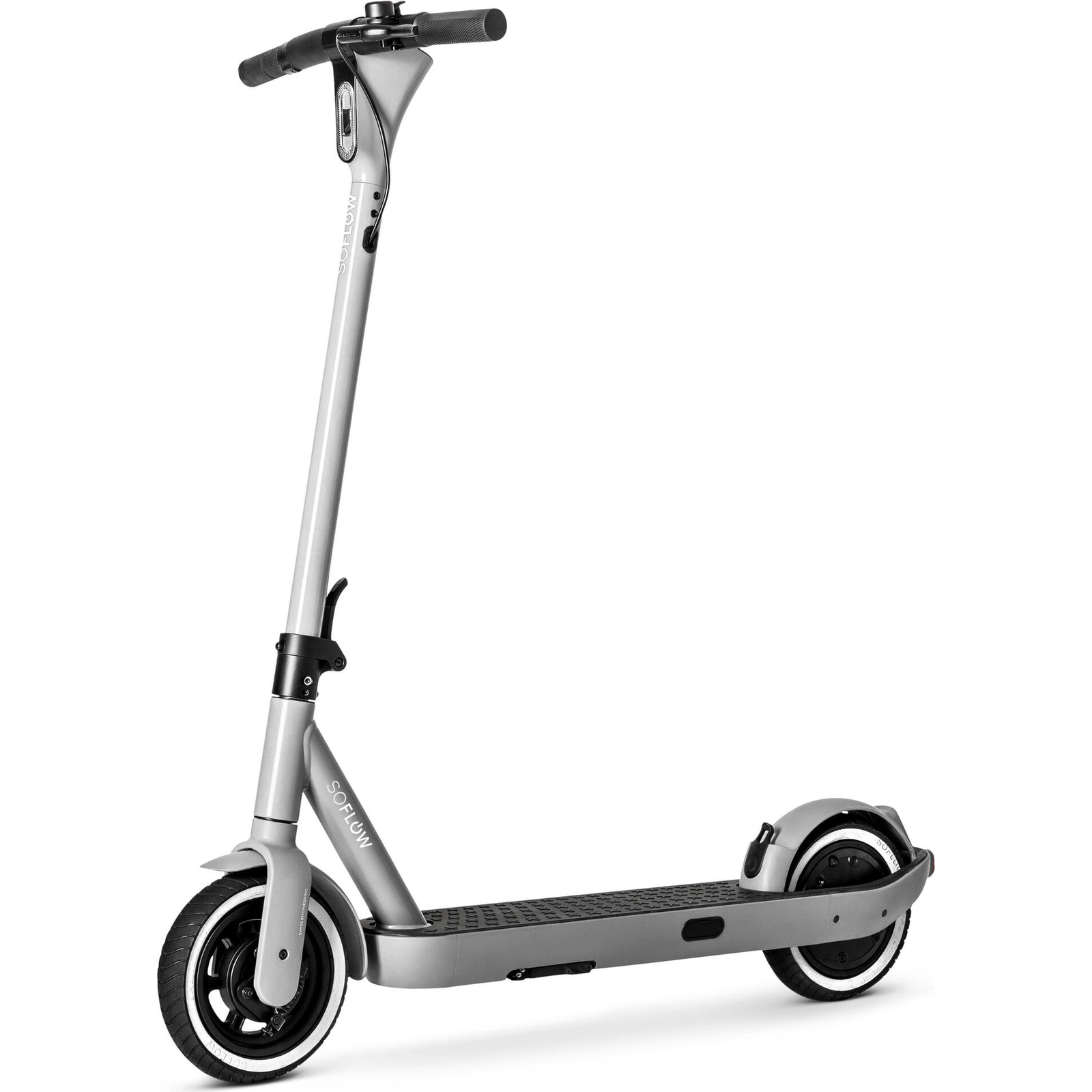Soflow SO ONE E-scooter Silver with Road Approval