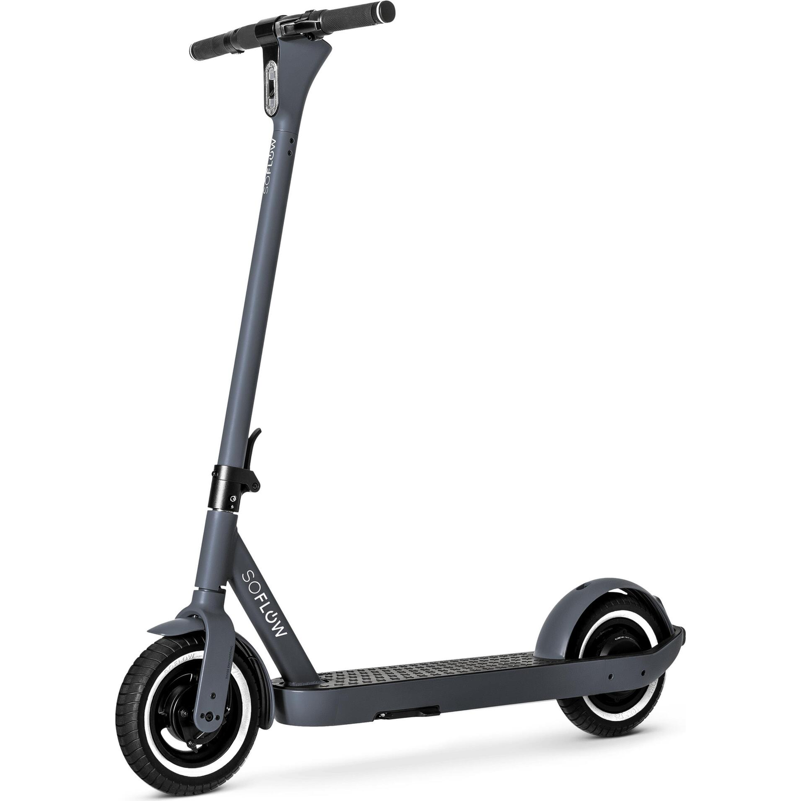Soflow SO ONE Pro E-scooter with Indicators Black with Road Approval