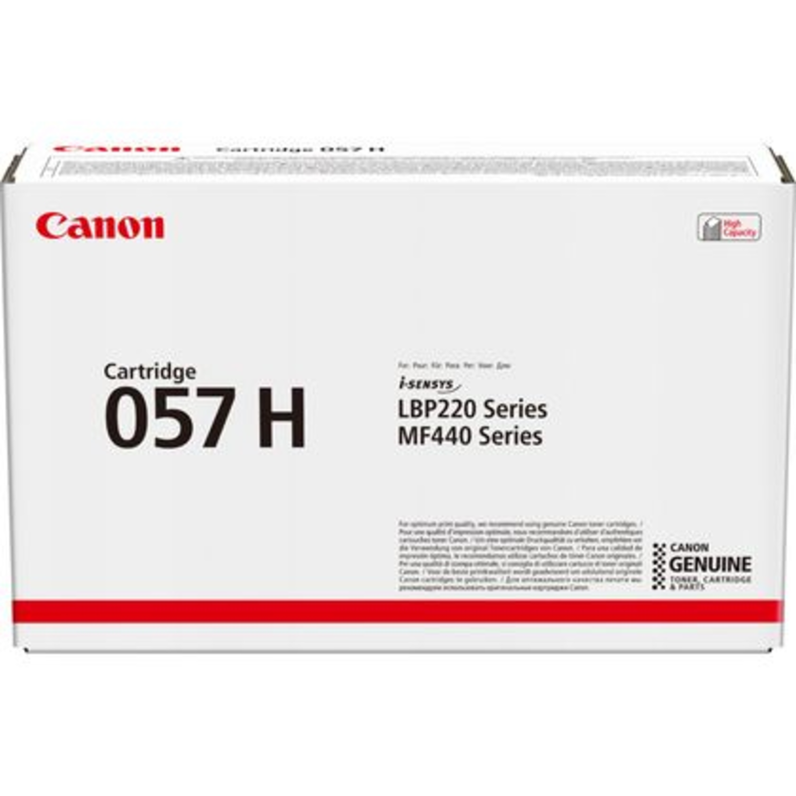 Canon 057H Toner Cartridge 1 Pc(S) Original Black
