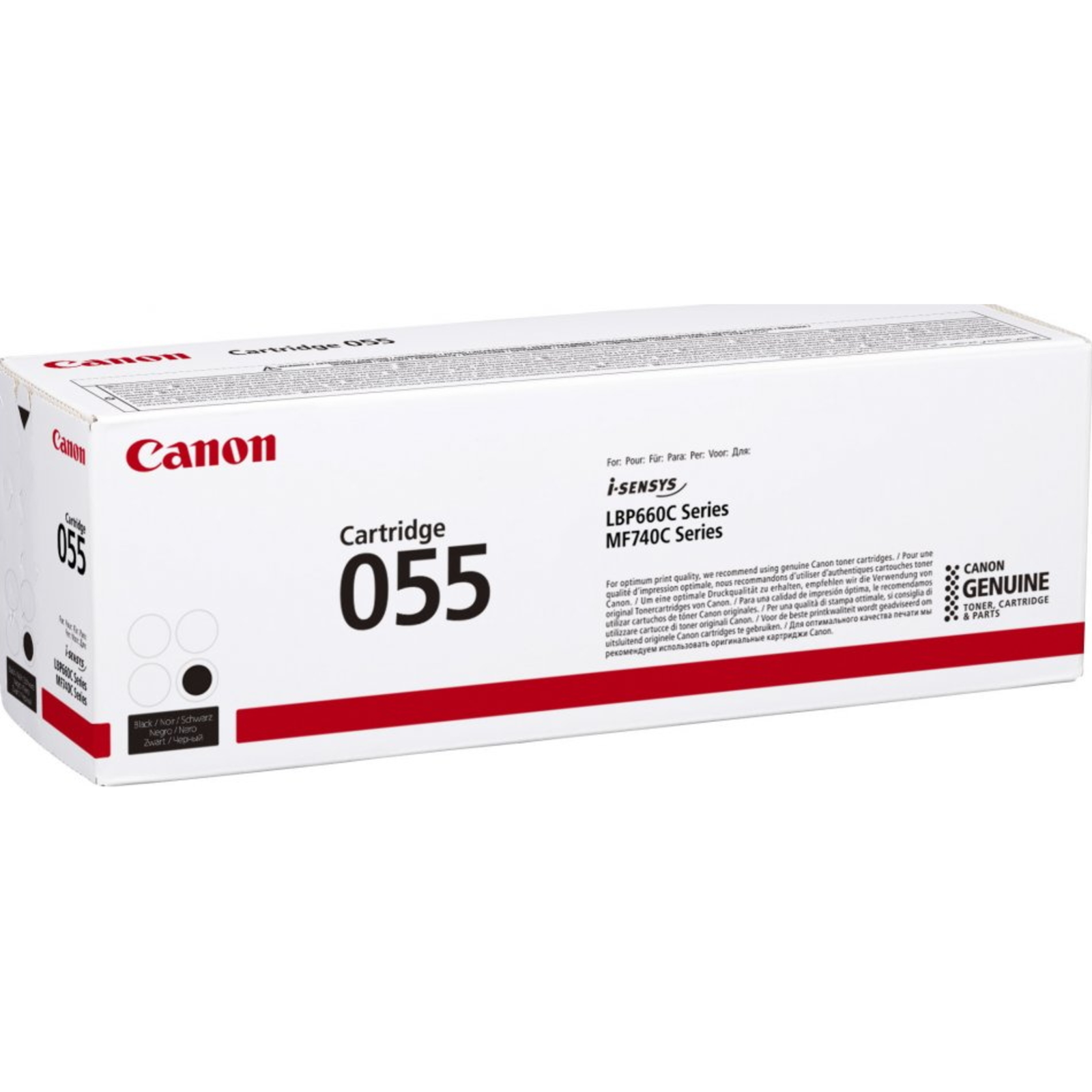 Canon 055 Black 2300 Pages Toner 3016C002