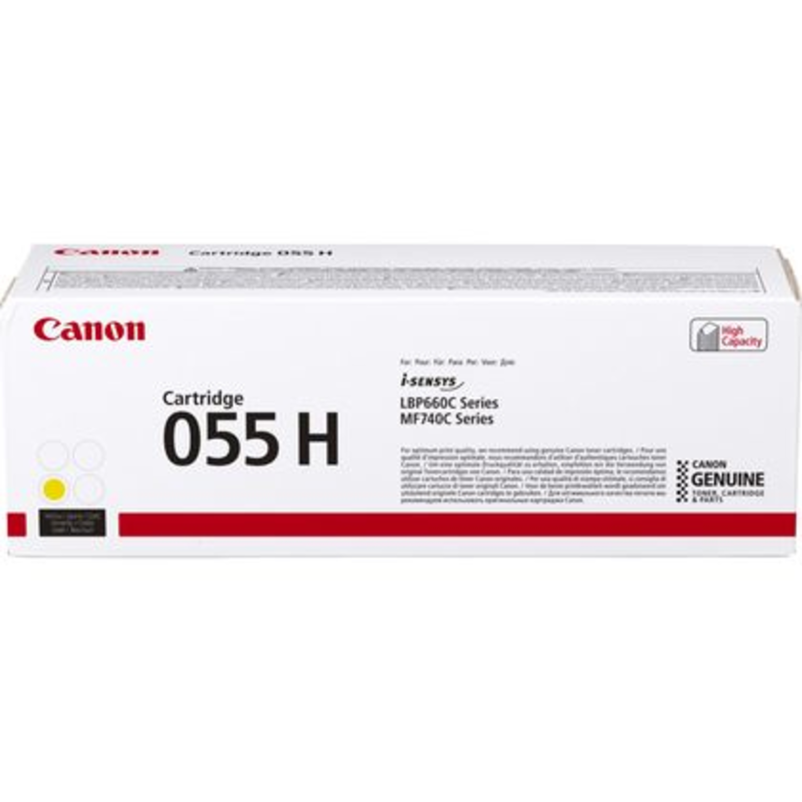 Canon Toner 055 H Yellow Original High Capacity