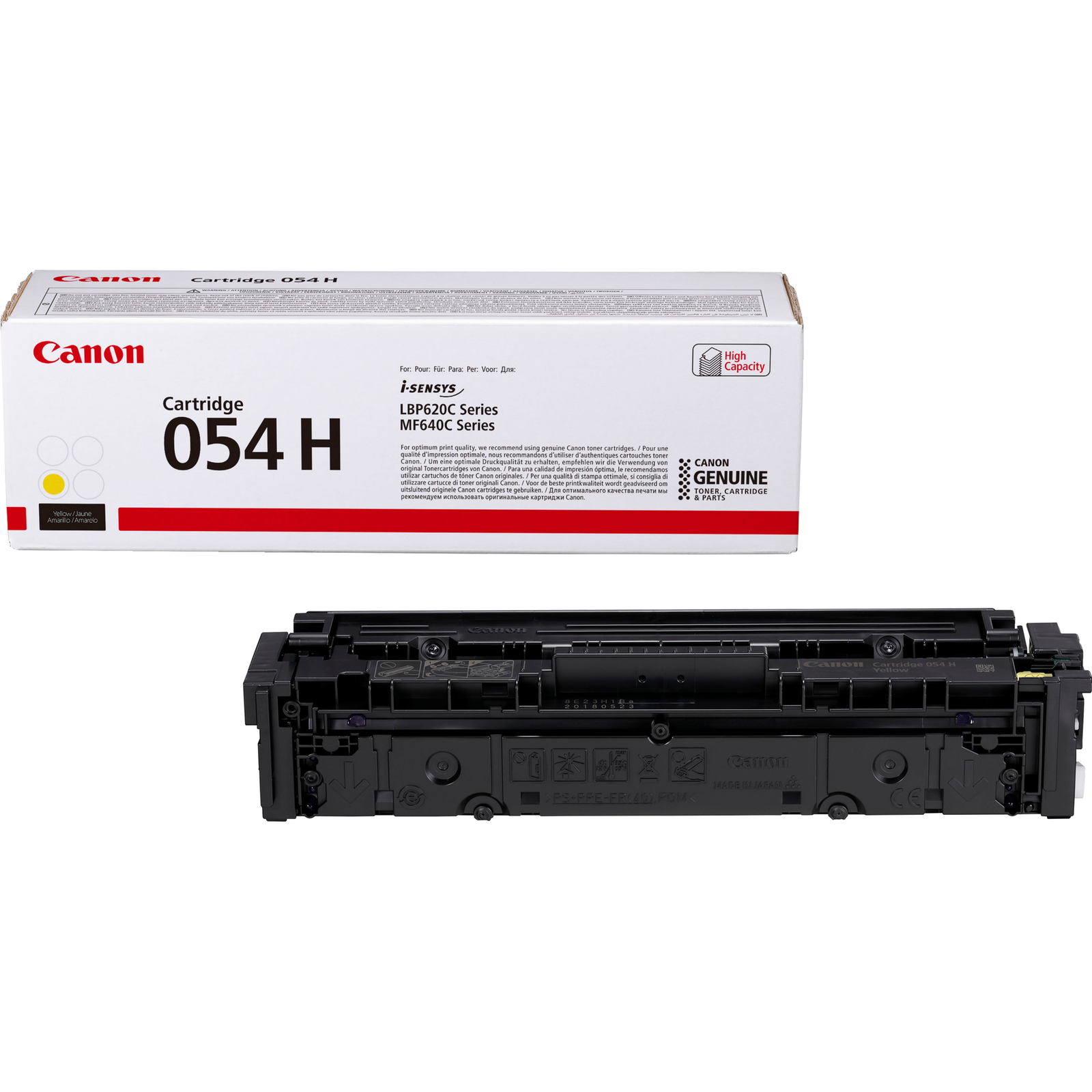Canon 054 H Yellow 2300 Pages Toner 3025C002