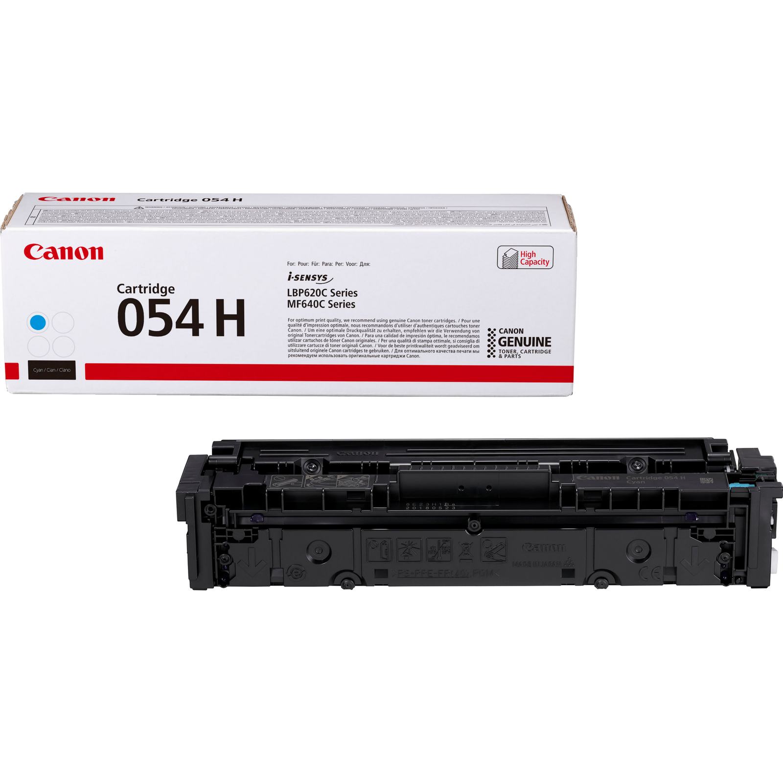 Canon Toner 054 H High Capacity cyan