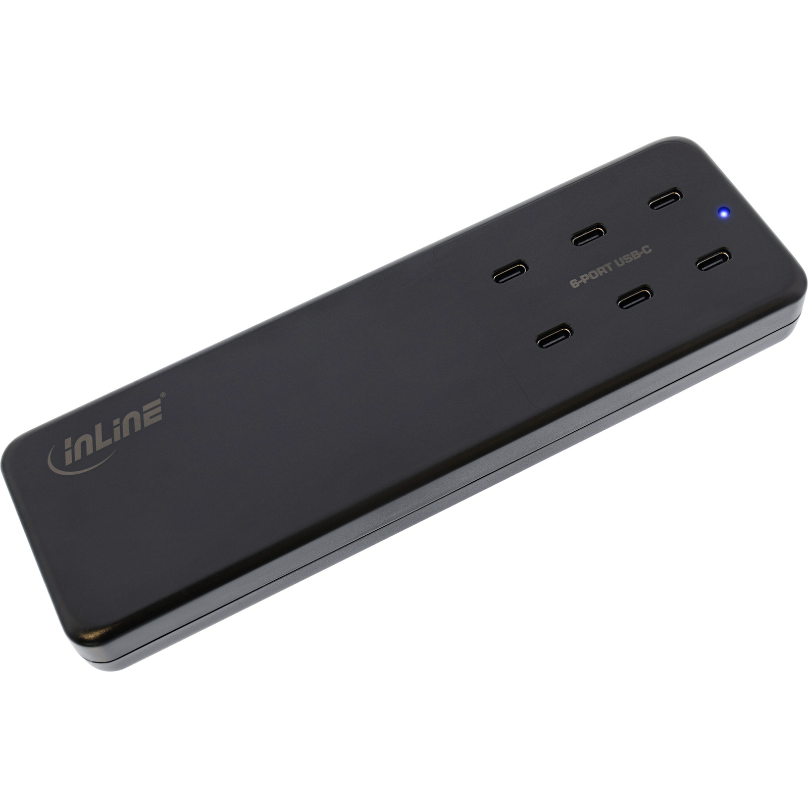 InLine Multiport 120W 6x USB Typ-C PD 3.0 Black