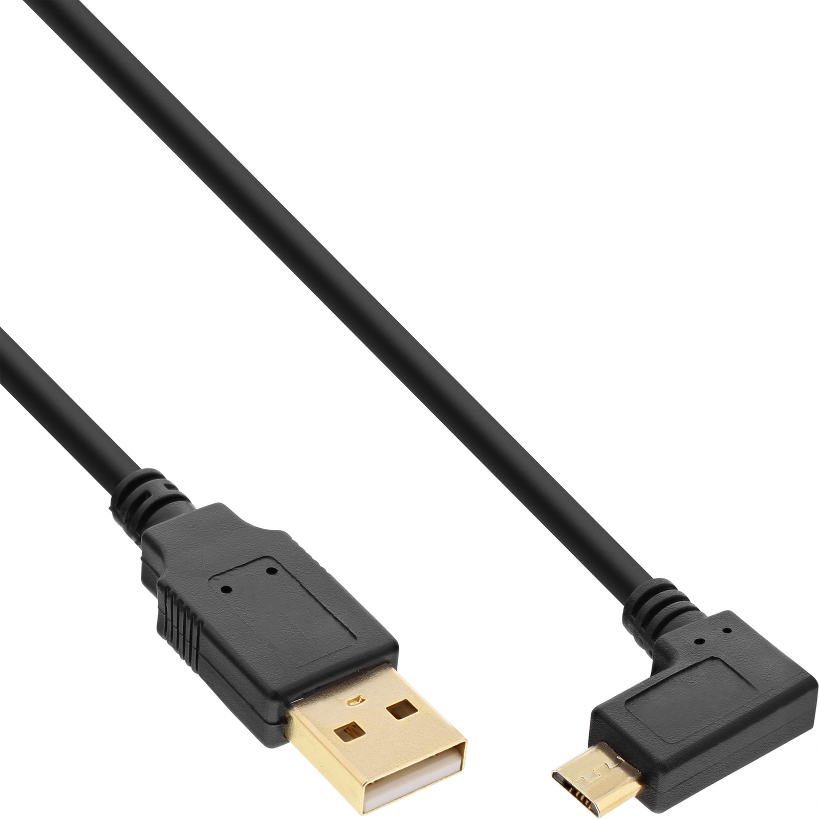 InLine Micro-USB 2.0 Cable USB-A ST-Micro-B ST W. gold-plated Contacts 1.5m