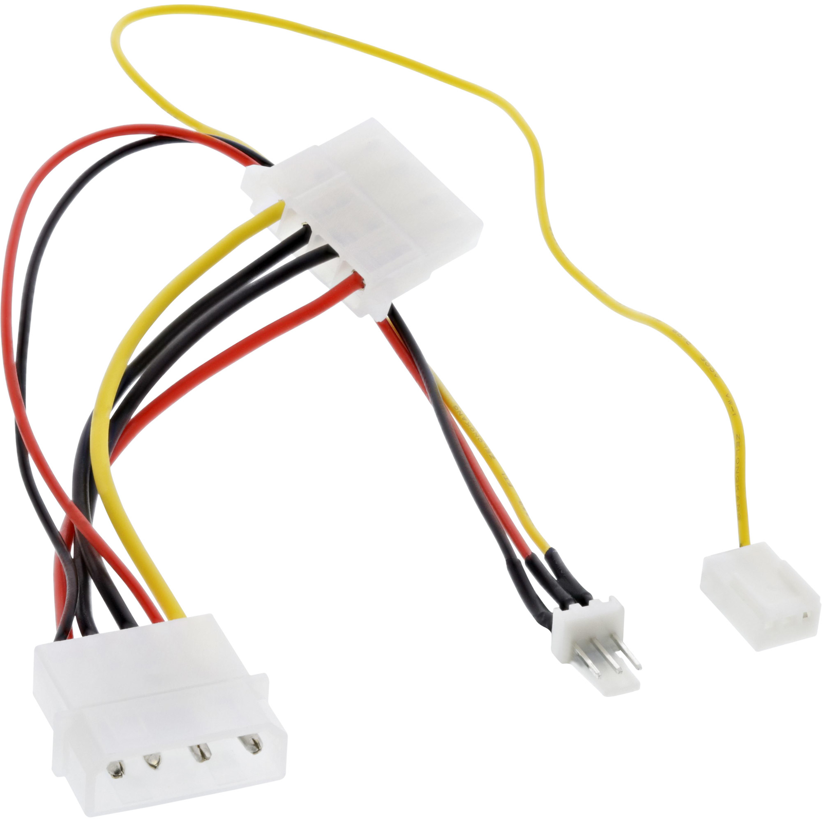 InLine Fan Adapter Cable 12V to 7V with Speedometer Signal