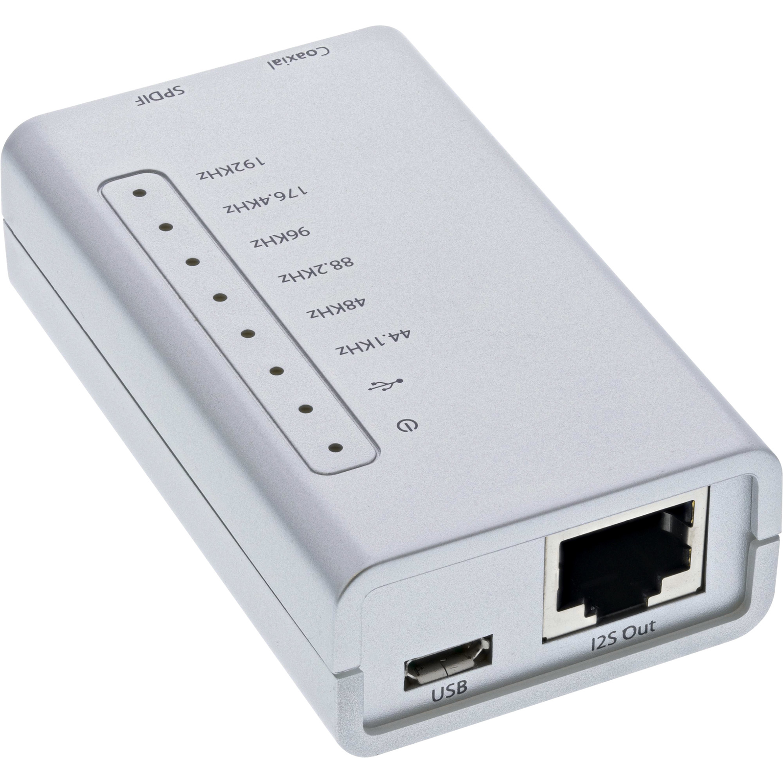 InLine USB HD Audio Adapter USB Hi-Fi to Digital Coax-Toslink-I2S Converter