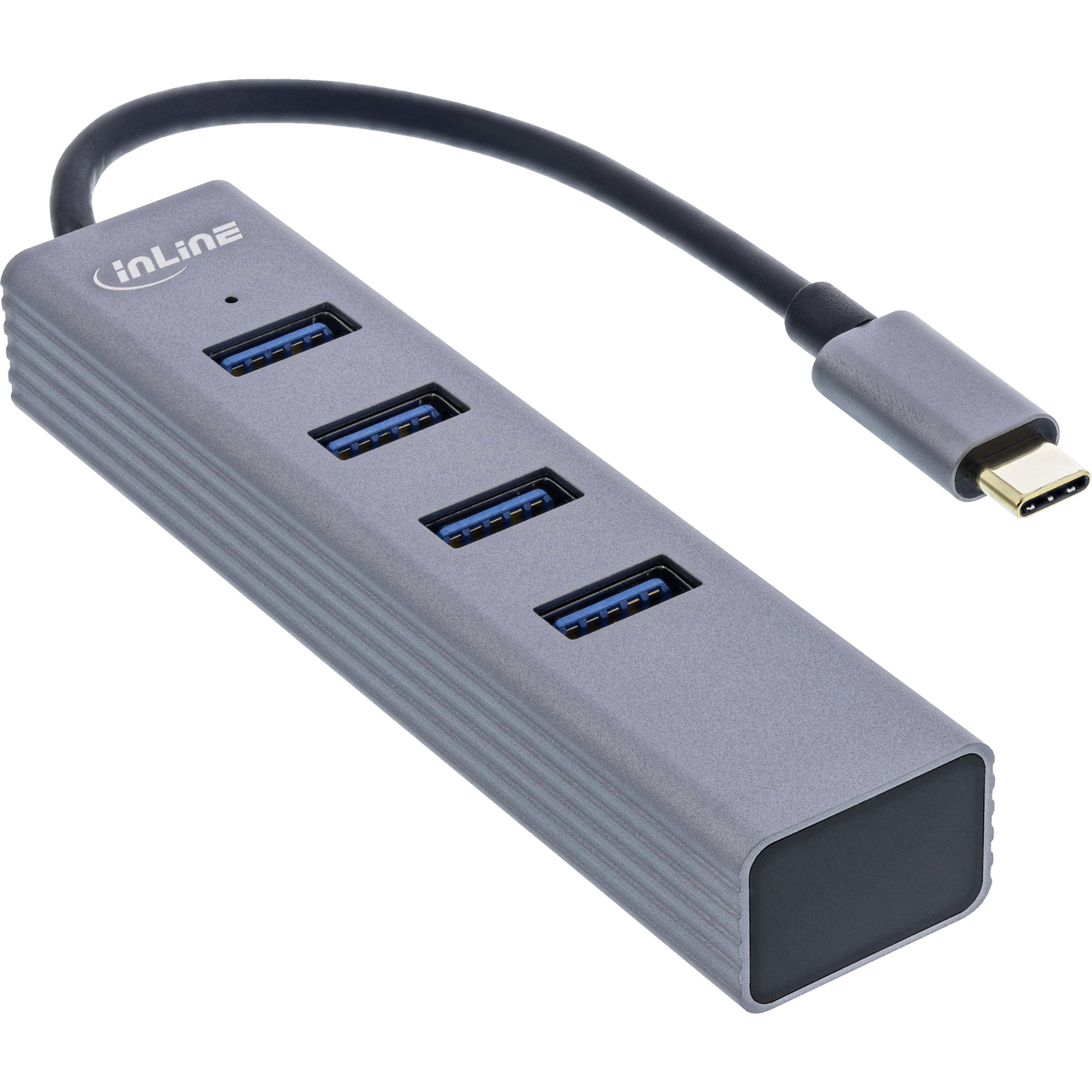 InLine USB-C 3.2 Multi Hub 4x USB-A 5Gb-s OTG Aluminium Housing