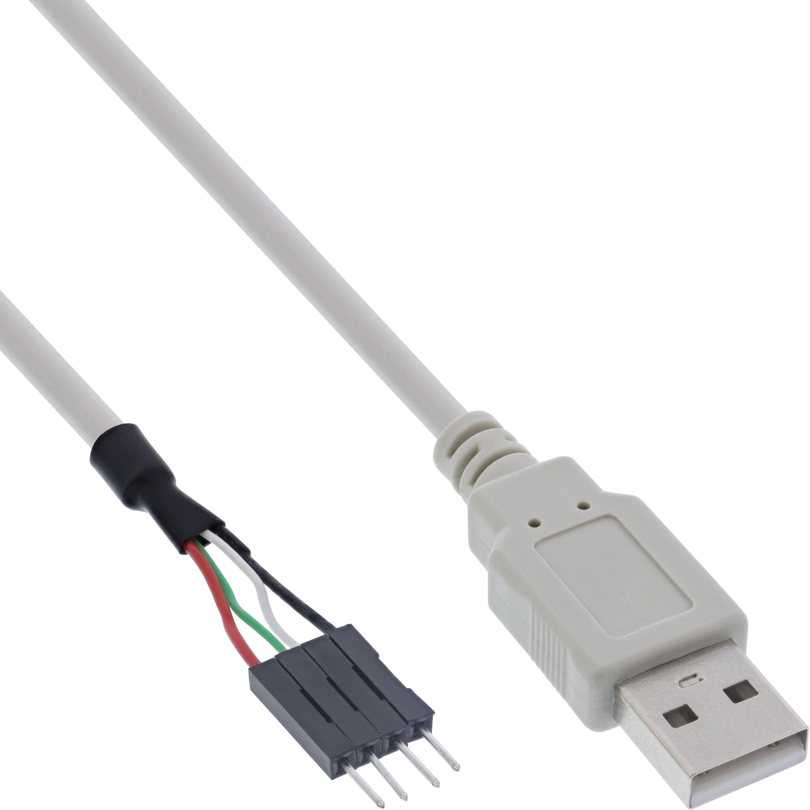 InLine USB 2.0 Adapter Cable Plug A to Post Connection 0.40m