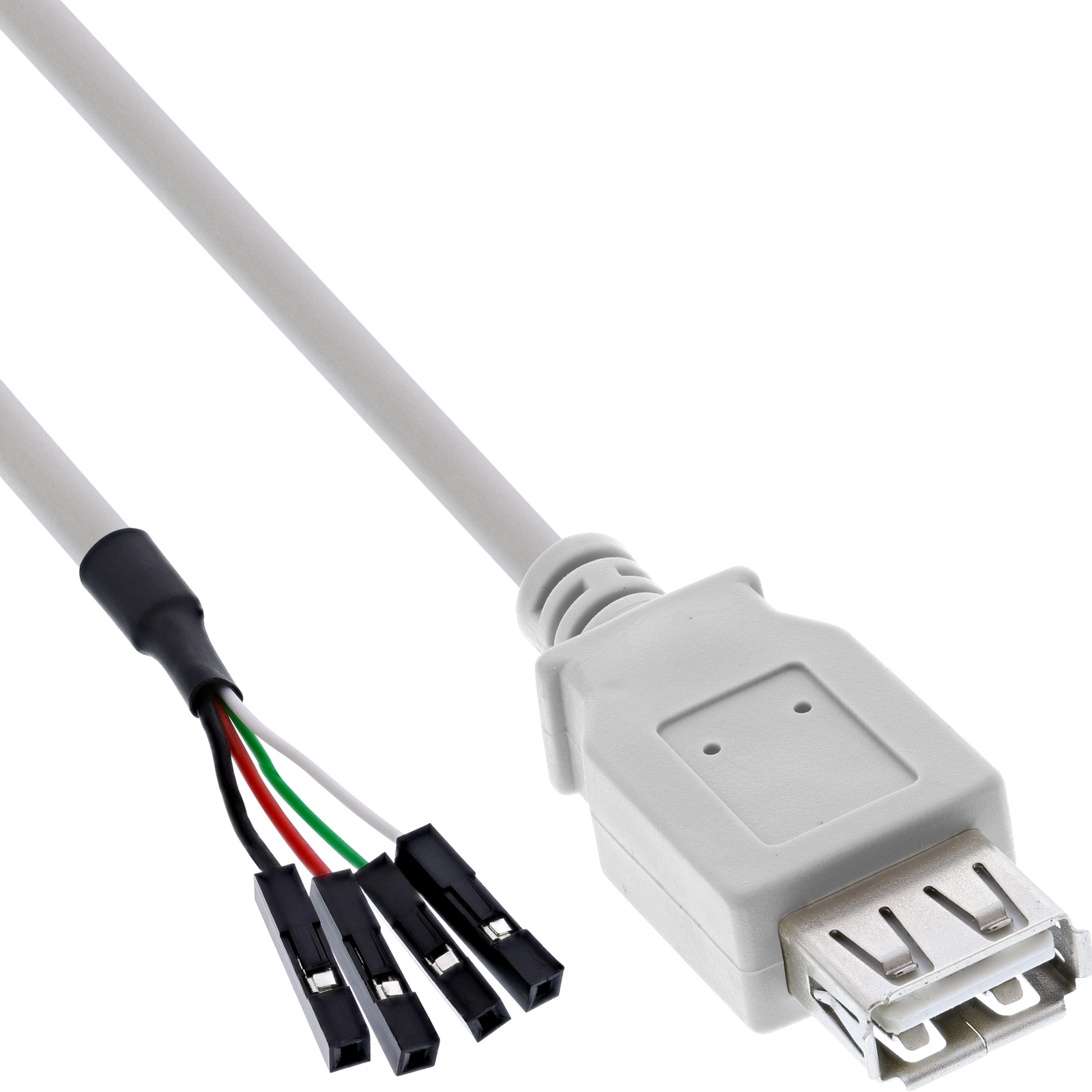 InLine USB Cable Internal to External 4-pin USB 2.0 Header (F)