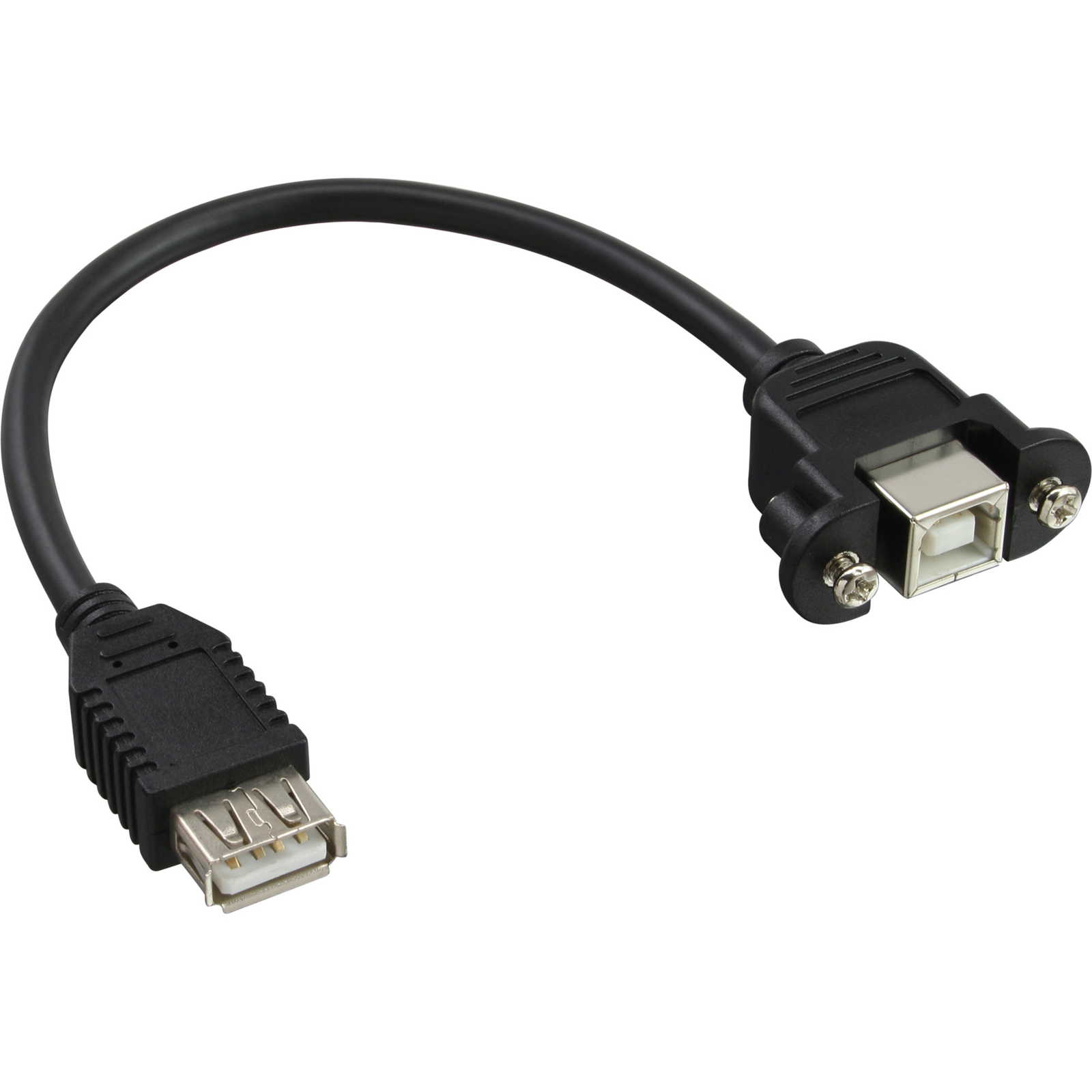 InLine USB 2.0 Adapter Cable Socket A to Panel Jack B 0.2m