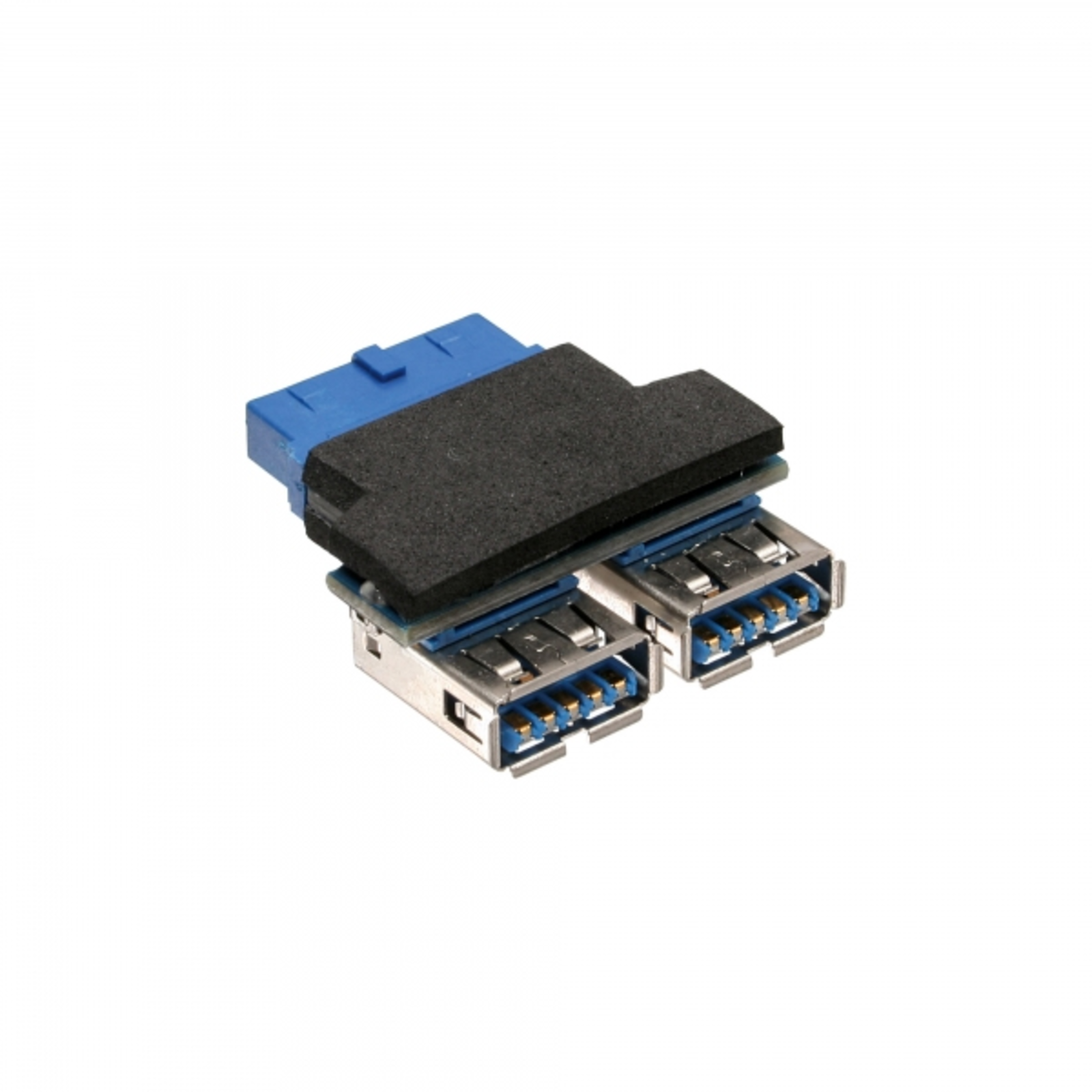 InLine USB 3.0 Adapter 2x Socket A to Post Connection