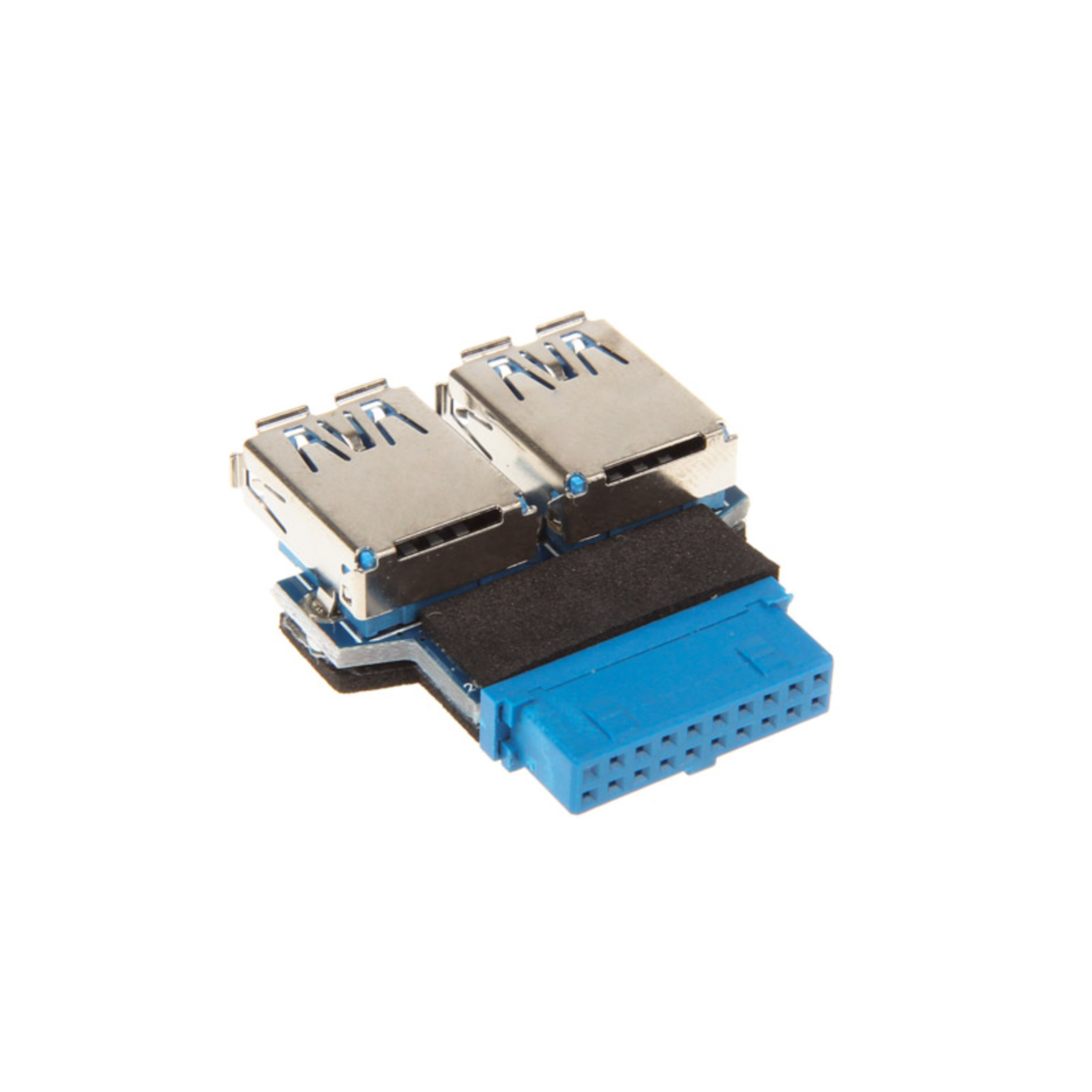 InLine USB 3.0 Adapter 2x Socket A to Post Connection