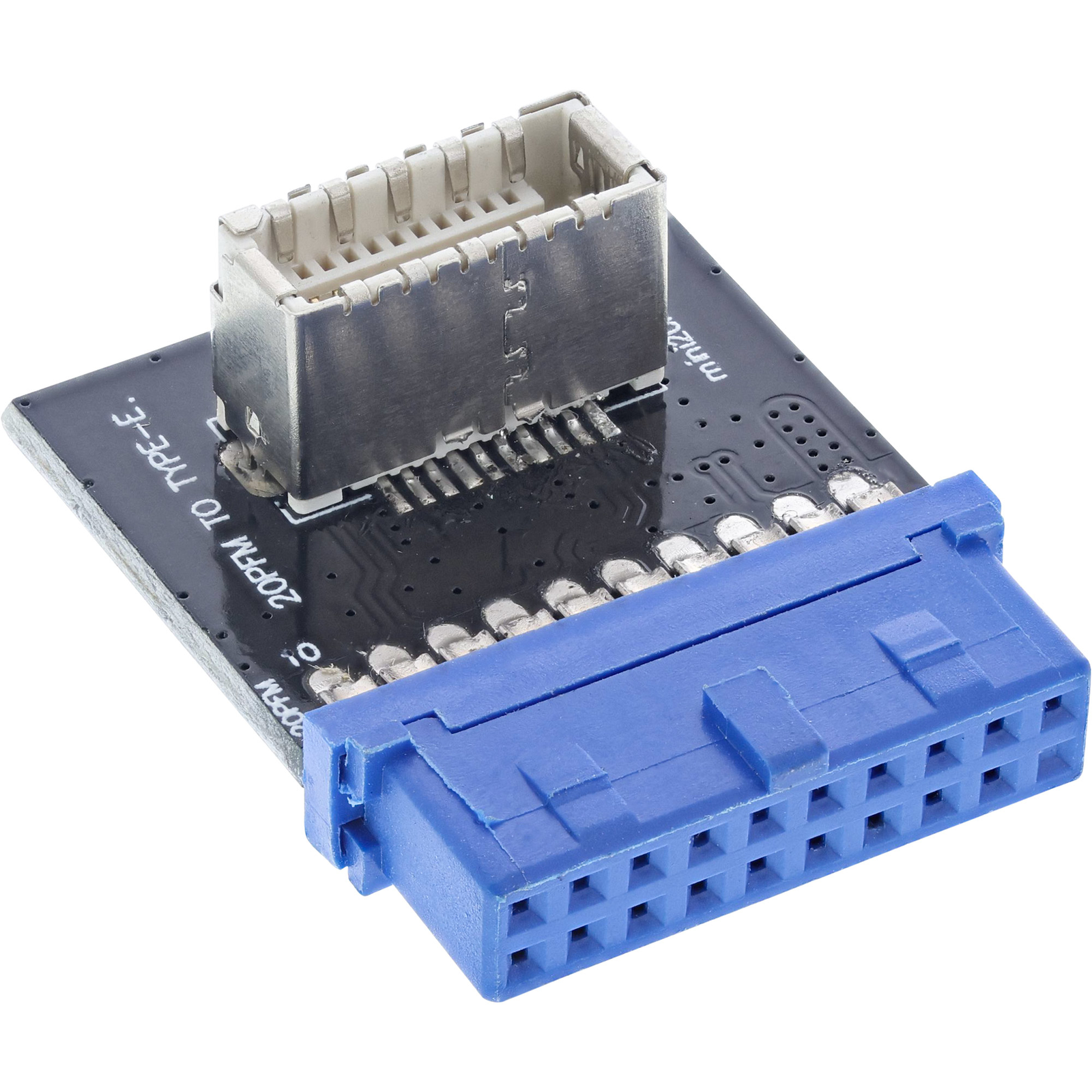 InLine USB 3.0 to USB 3.1 Front Panel Key-B Adapter Internal
