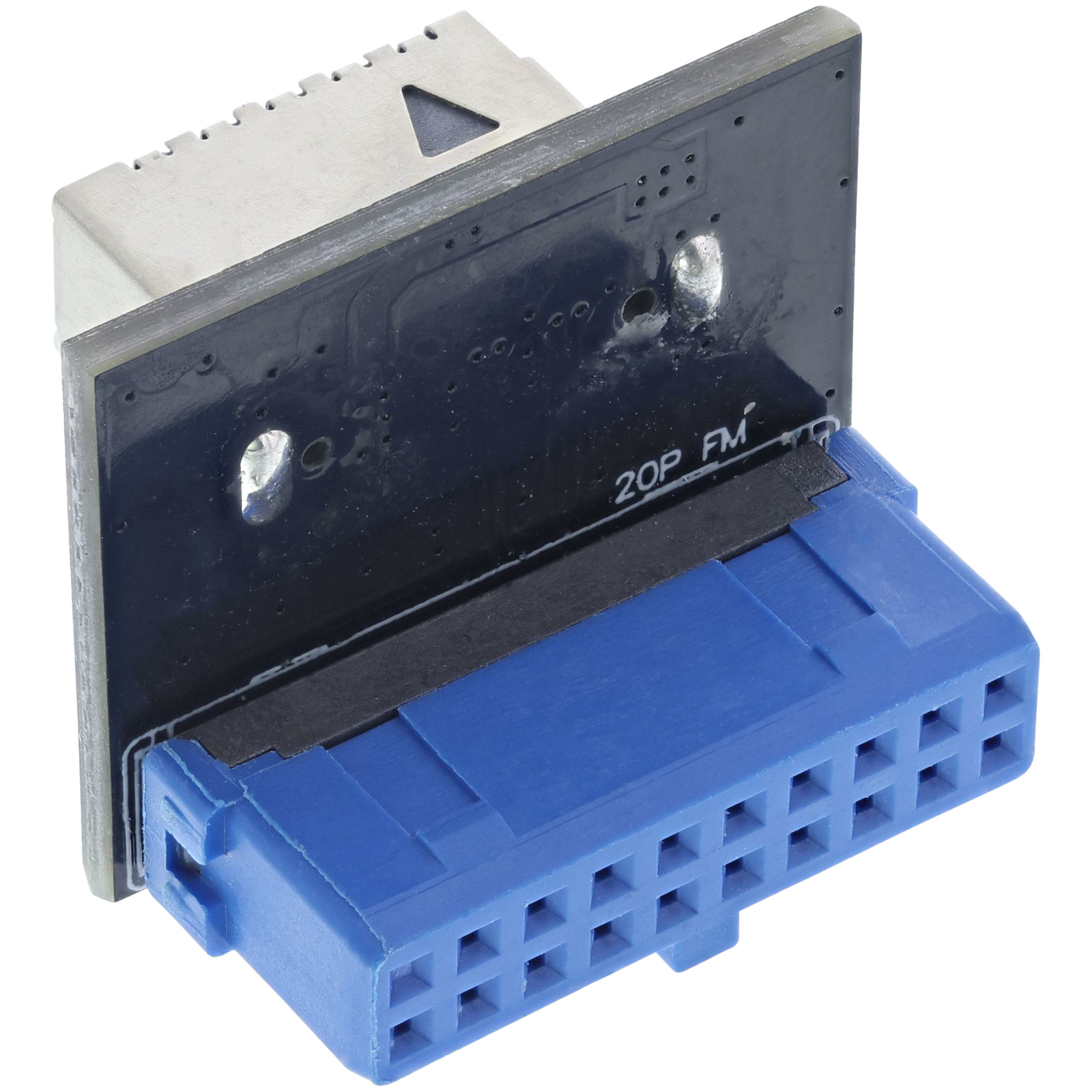 InLine USB 3.0 to USB 3.1 Front Panel Key-A Adapter Straight Internal