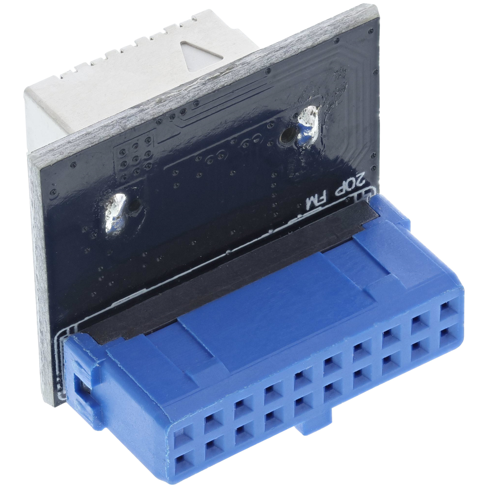 InLine USB 3.0 to USB 3.1 Front Panel Key-B Adapter Straight Internal