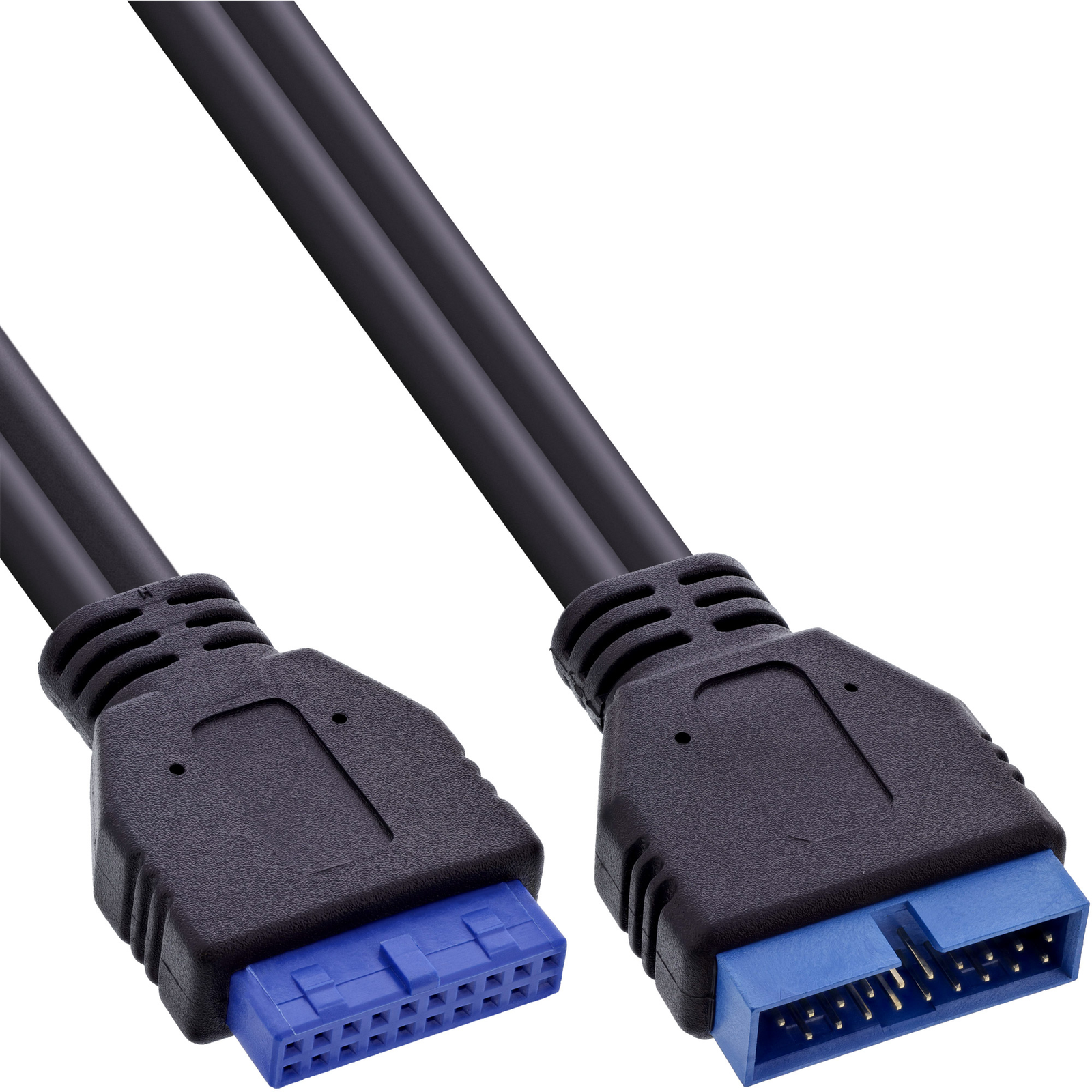 InLine USB 3.0 Extension Internal Post Connector Plug to Socket 0.35m