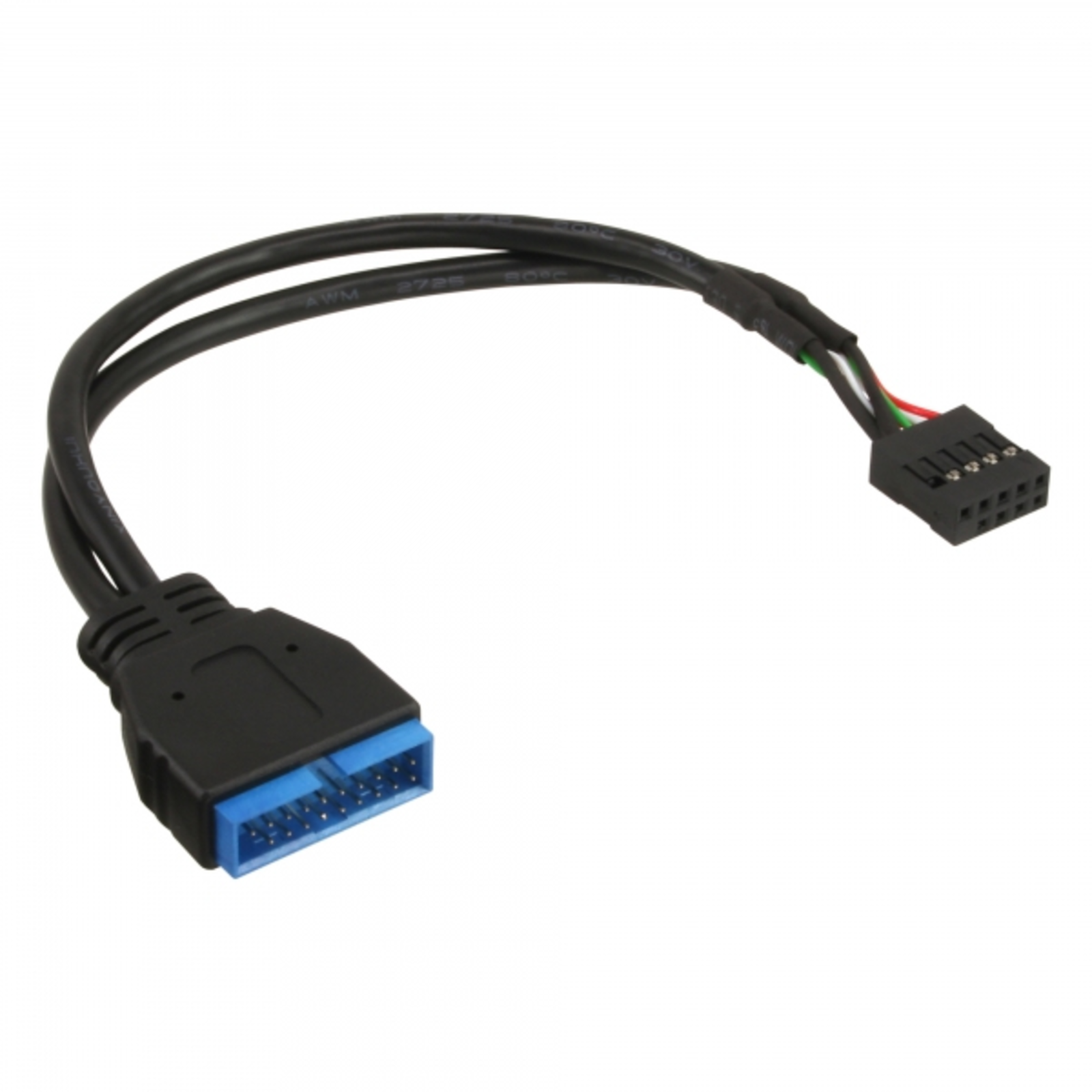 InLine USB 2.0 to 3.0 Adapter Cable Int. USB 2.0 motherboard-USB 3.0 Int. 0.15m