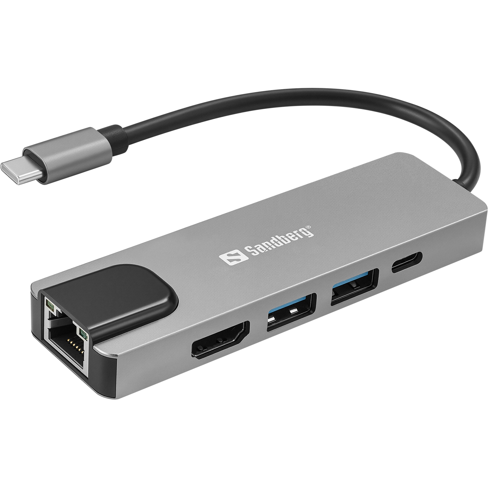 SANDBERG Docking Station USB-C HDMI 1GbE