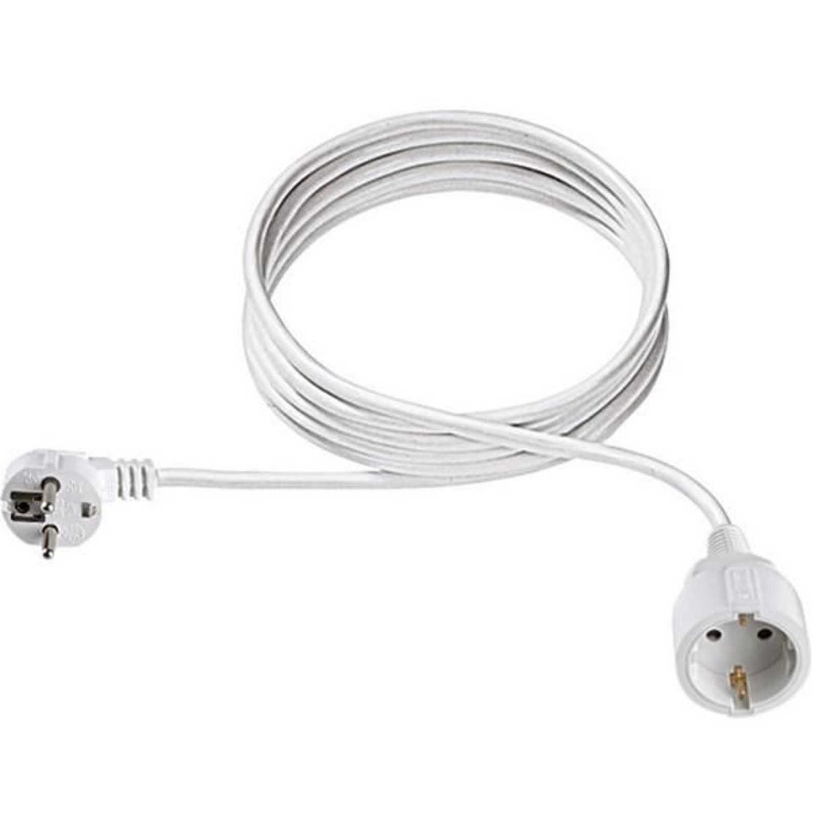 Bachmann 341.201S Power Extension Cable 16 A White 3.00 M H05VV-F 3G 1.5 Mm