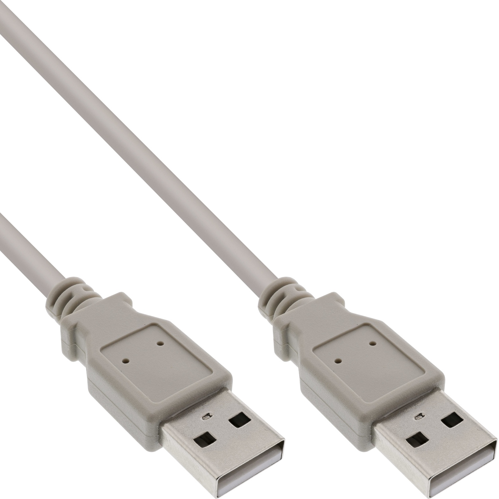 InLine USB 2.0 Cable A to A beige 1m