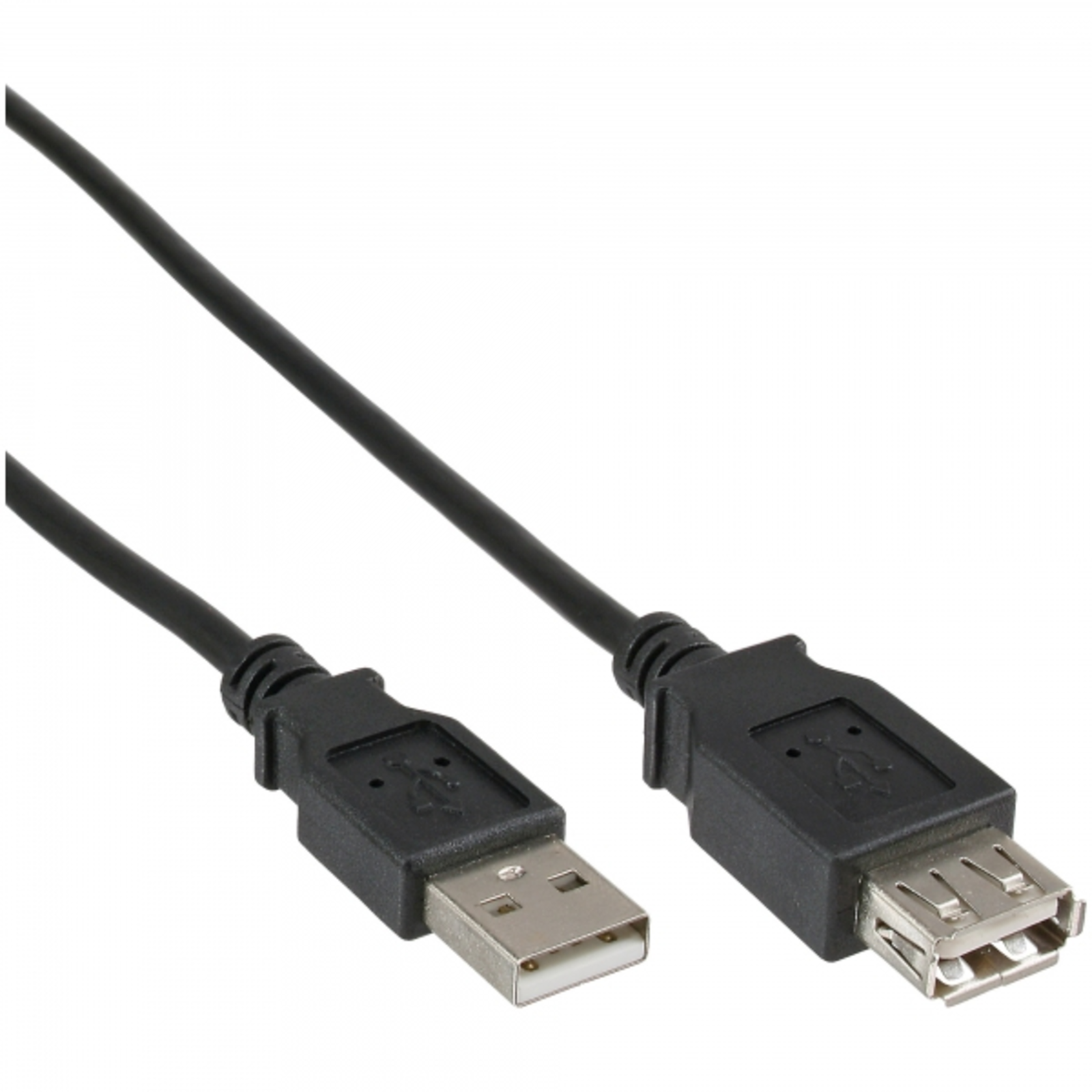 InLine USB 2.0 Extension Male Female Type A Black 5m