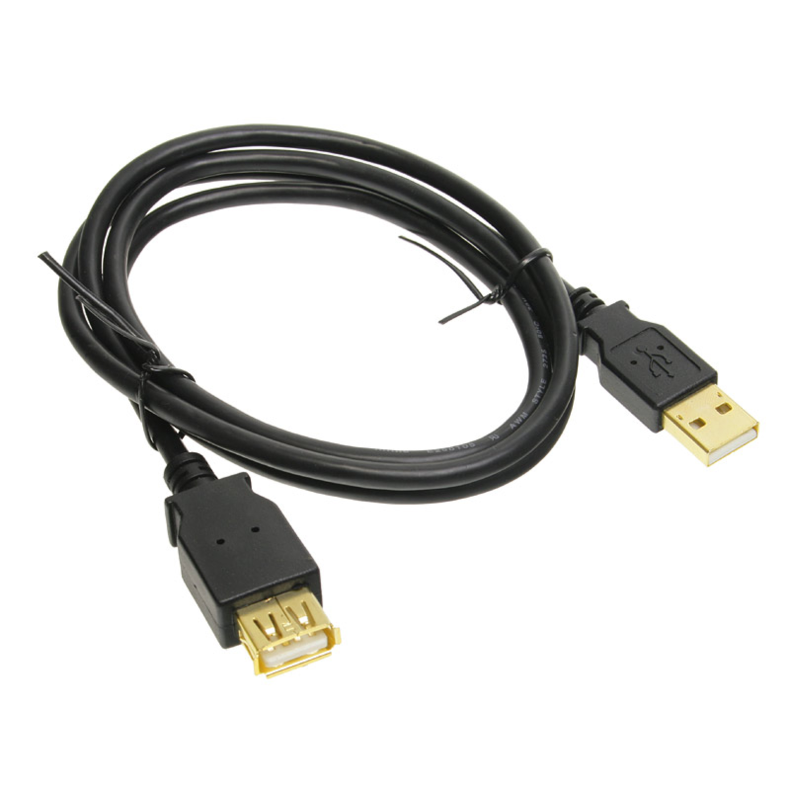 InLine USB 2.0 Extension gold-plated Contacts 1m